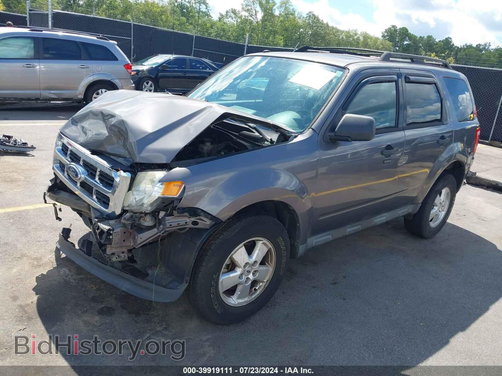 2011 FORD ESCAPE - VIN: 1FMCU9DG2BKA26924 - Фото 2