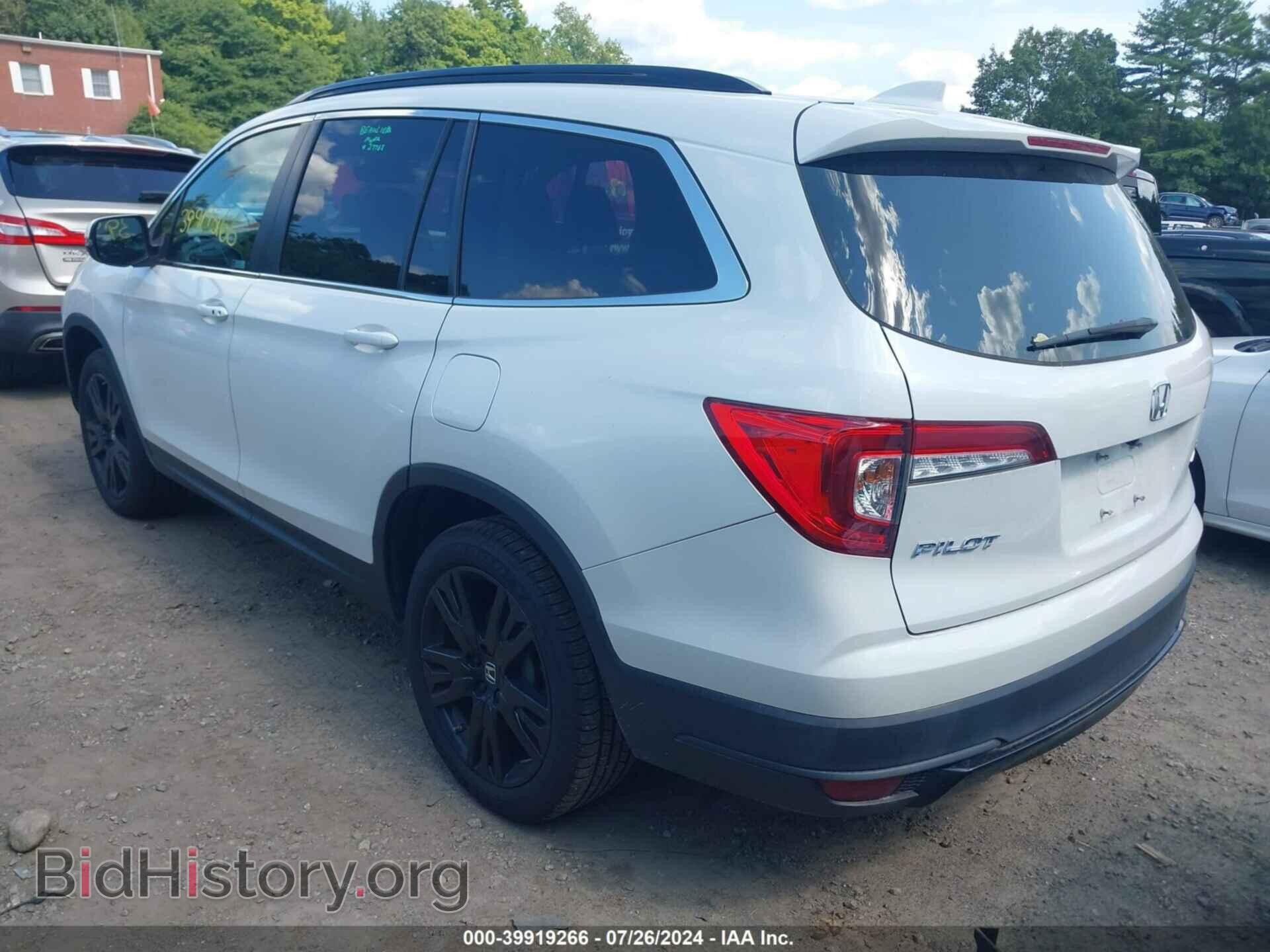 2021 HONDA PILOT - VIN: 5FNYF6H23MB071386 - Фото 3