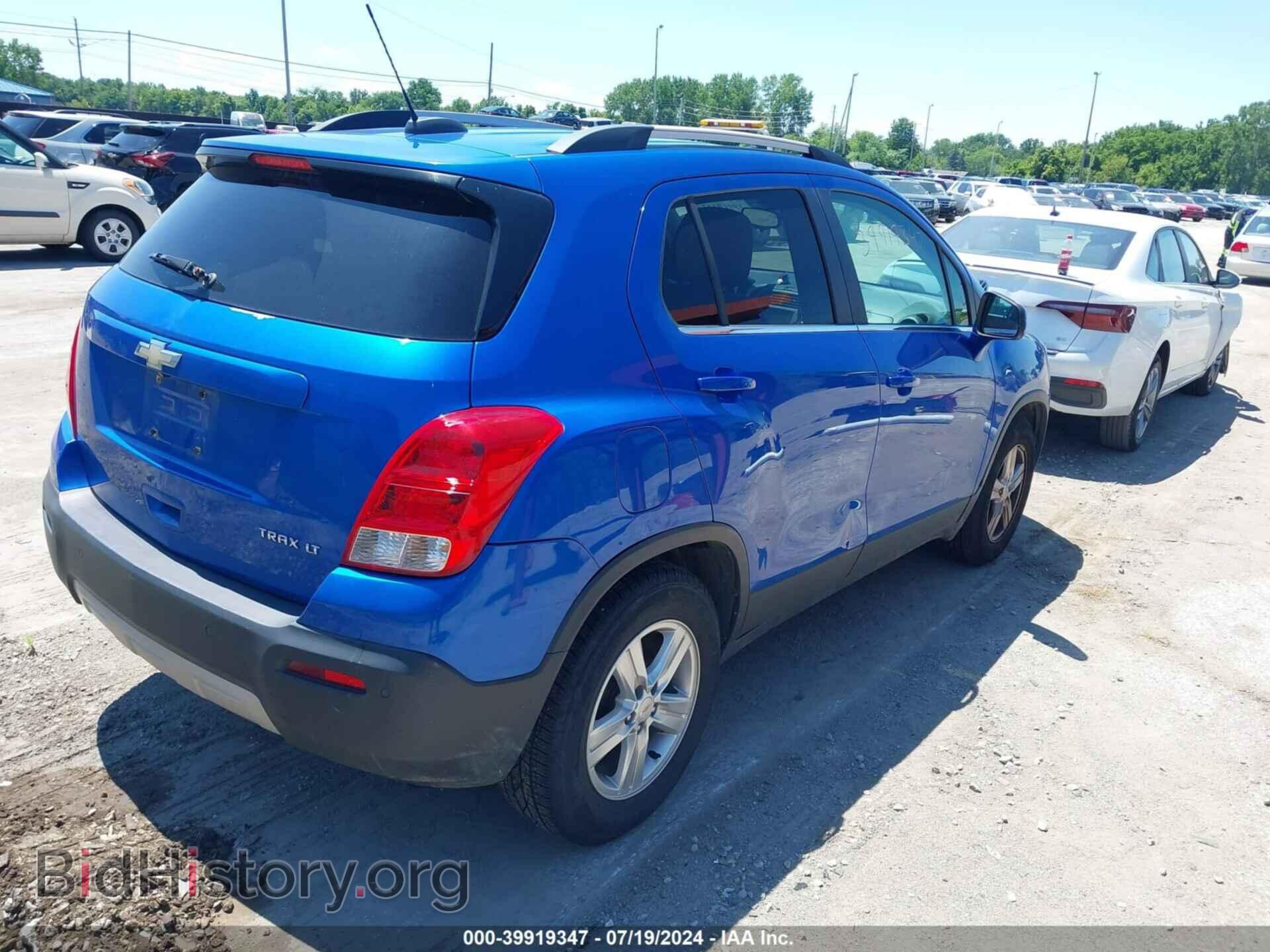 2015 CHEVROLET TRAX - VIN: KL7CJLSB9FB128998 - Фото 4