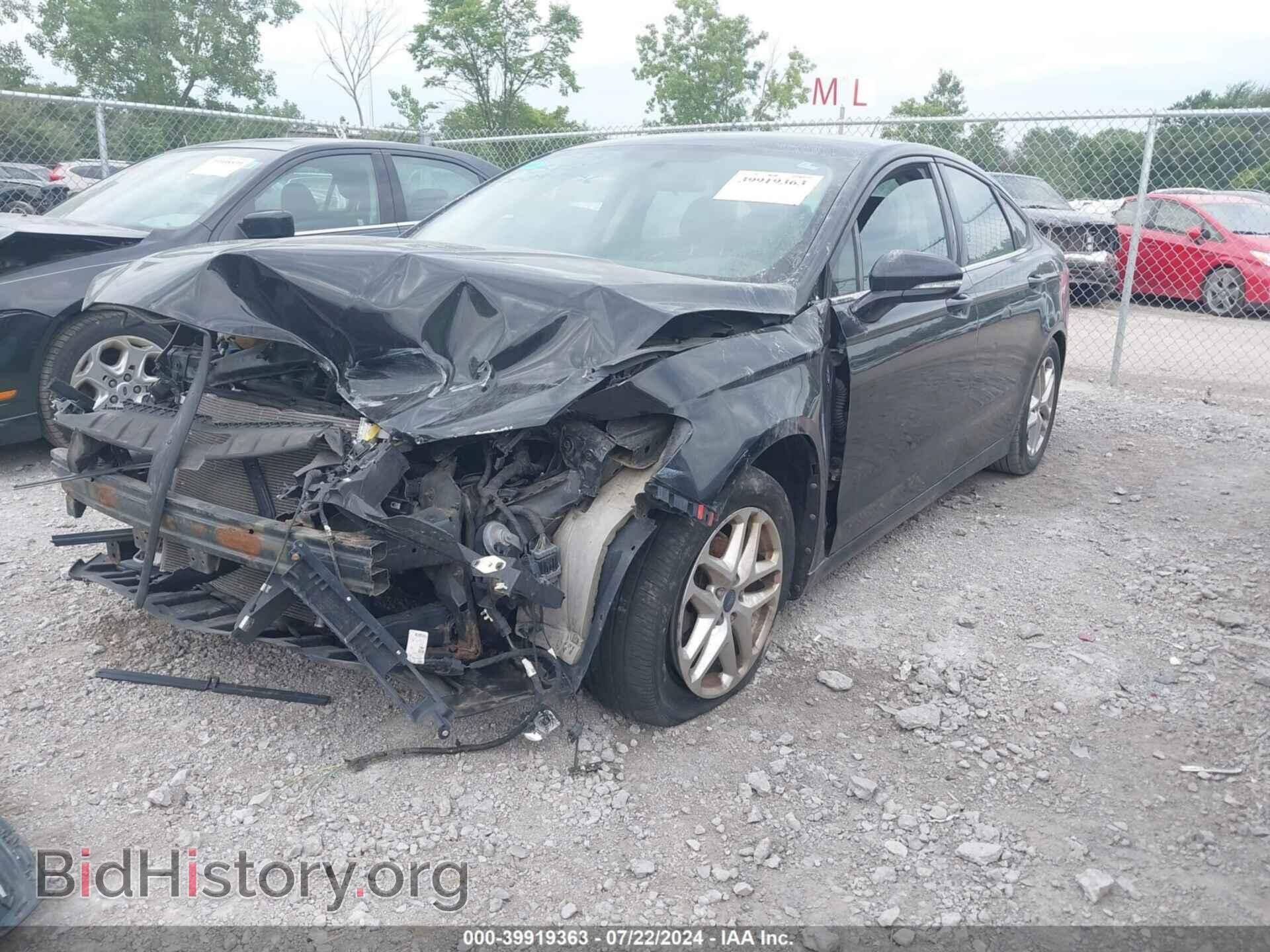 2013 FORD FUSION - VIN: 3FA6P0H7XDR274342 - Фото 2