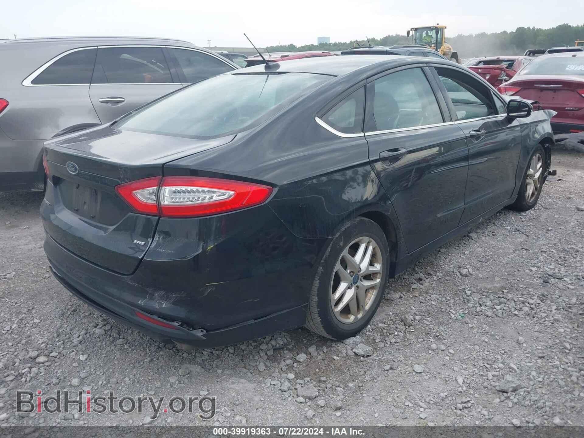 2013 FORD FUSION - VIN: 3FA6P0H7XDR274342 - Фото 4