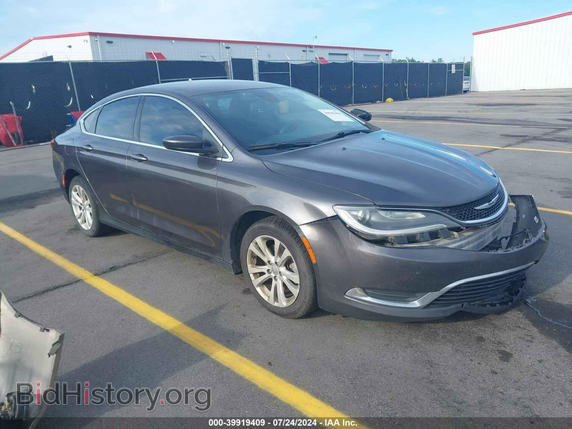 Фотография 1C3CCCAB4GN112162 - CHRYSLER 200 2016