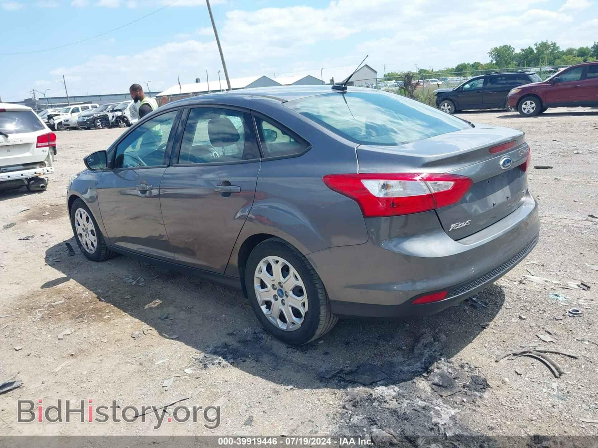 2012 FORD FOCUS - VIN: 1FAHP3F27CL128754 - Фото 3