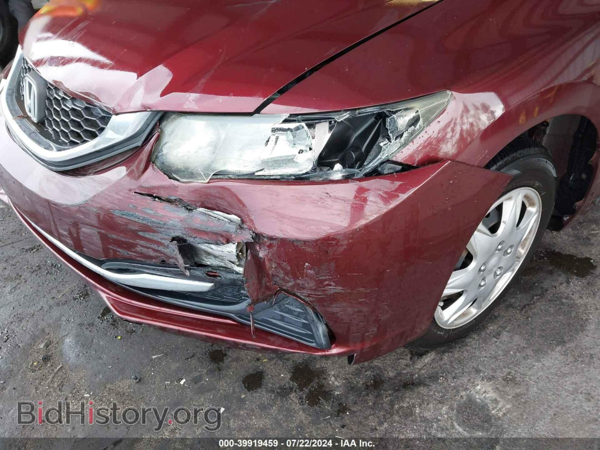 2013 HONDA CIVIC - VIN: 19XFB2F59DE250871 - Photo 6