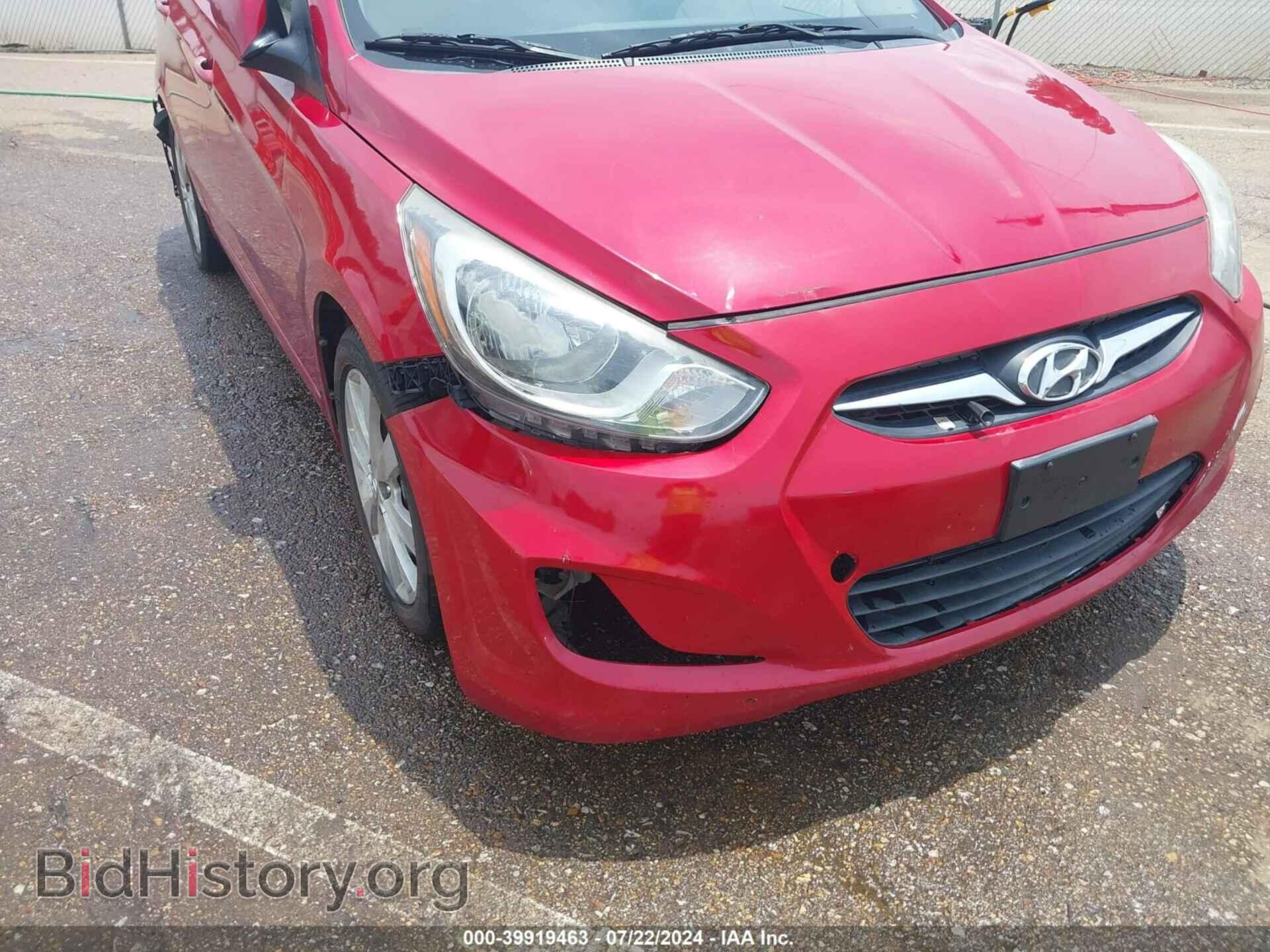 2012 HYUNDAI ACCENT - VIN: KMHCU4AE7CU056254 - Фото 6