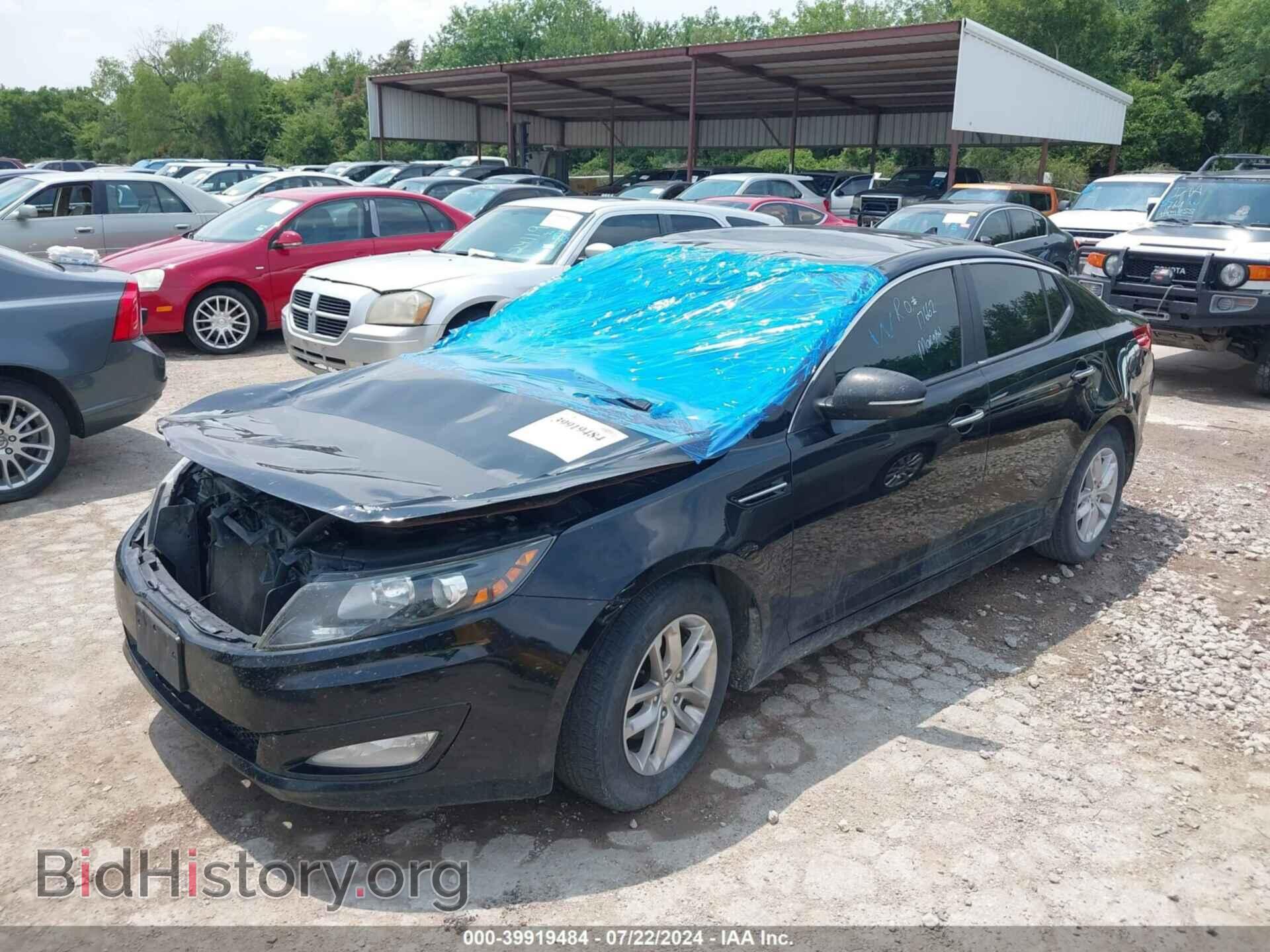 2013 KIA OPTIMA - VIN: 5XXGM4A76DG227123 - Фото 2