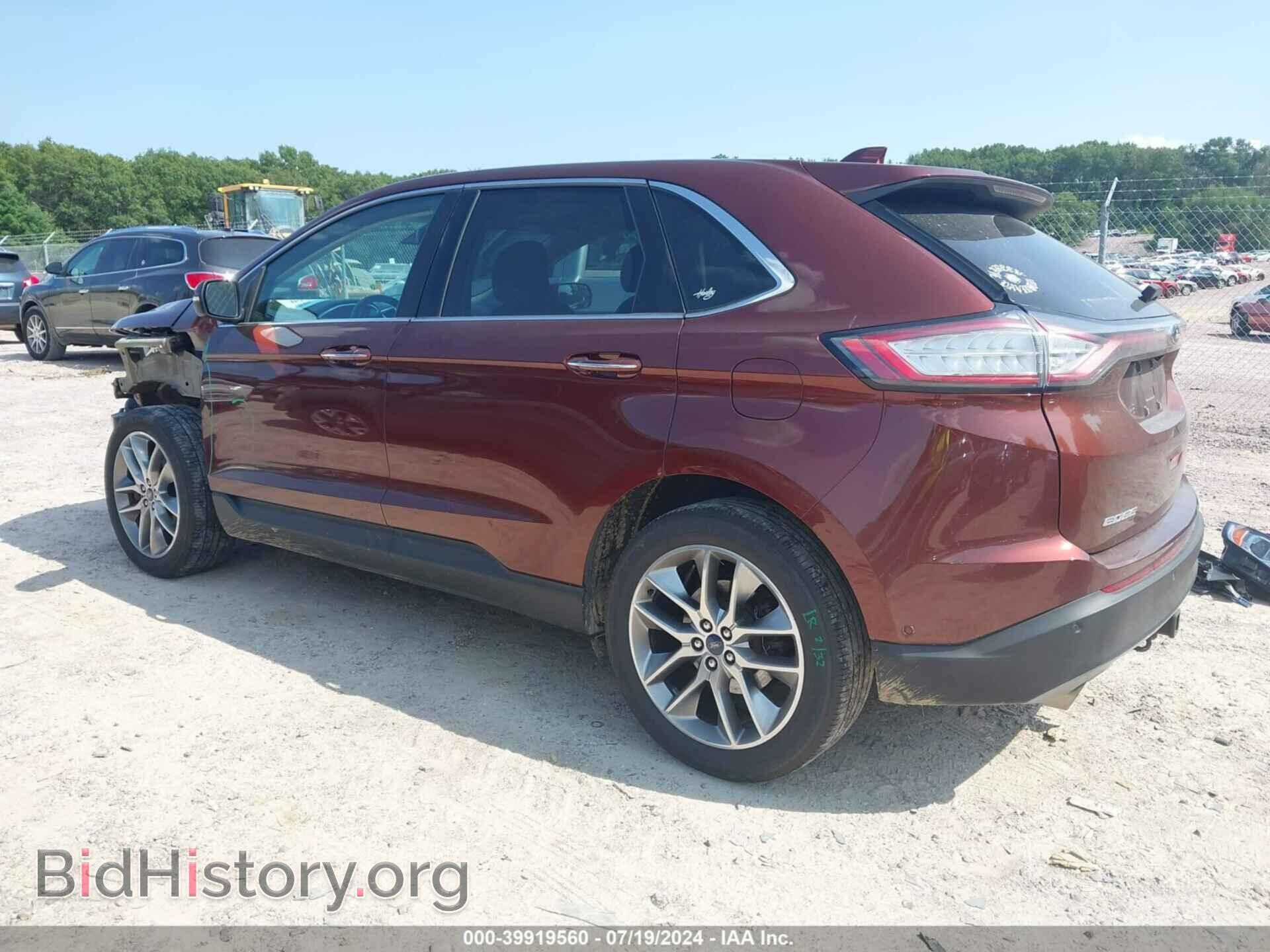 2015 FORD EDGE - VIN: 2FMPK4K97FBB80317 - Photo 3