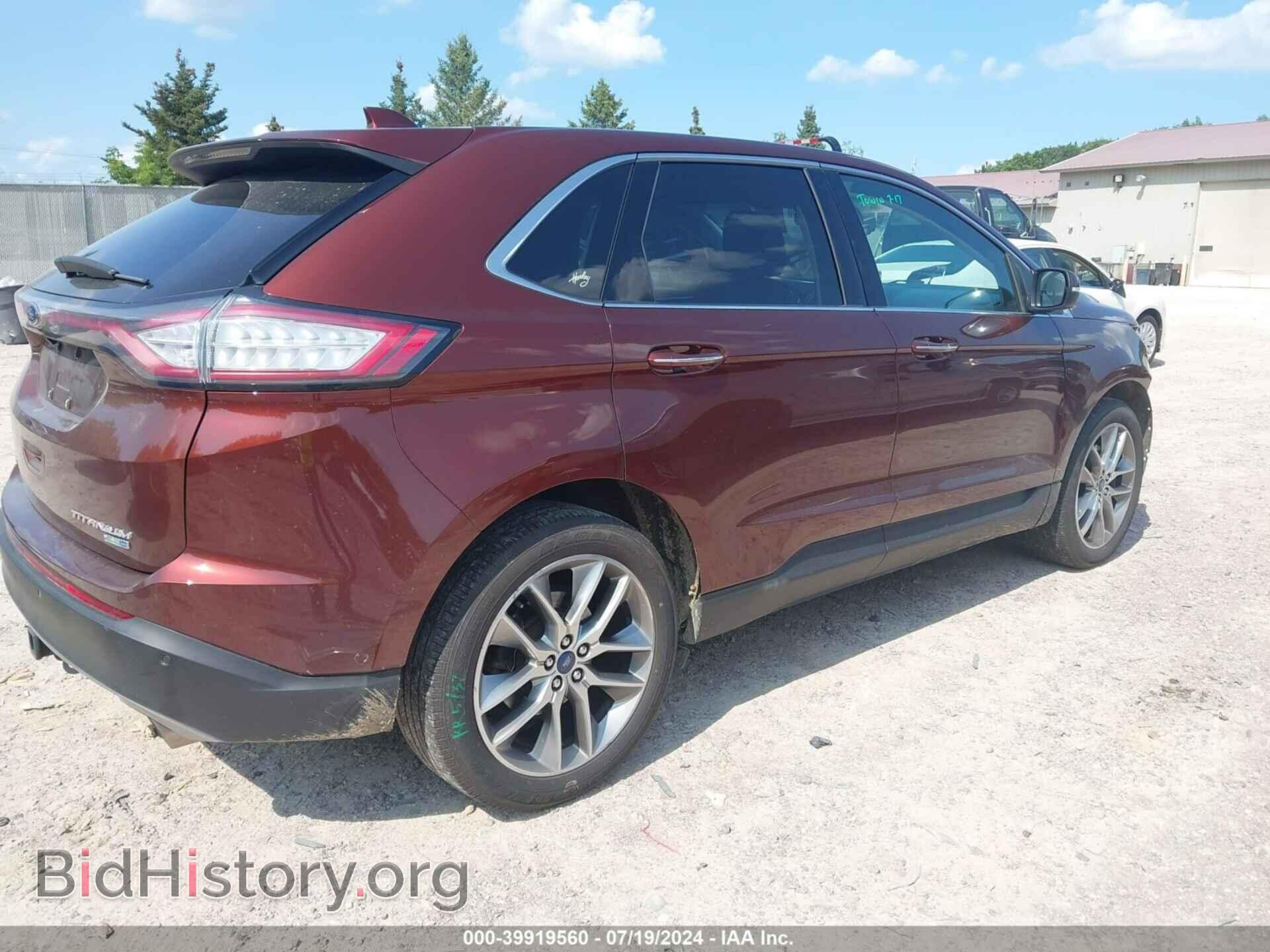 2015 FORD EDGE - VIN: 2FMPK4K97FBB80317 - Photo 4