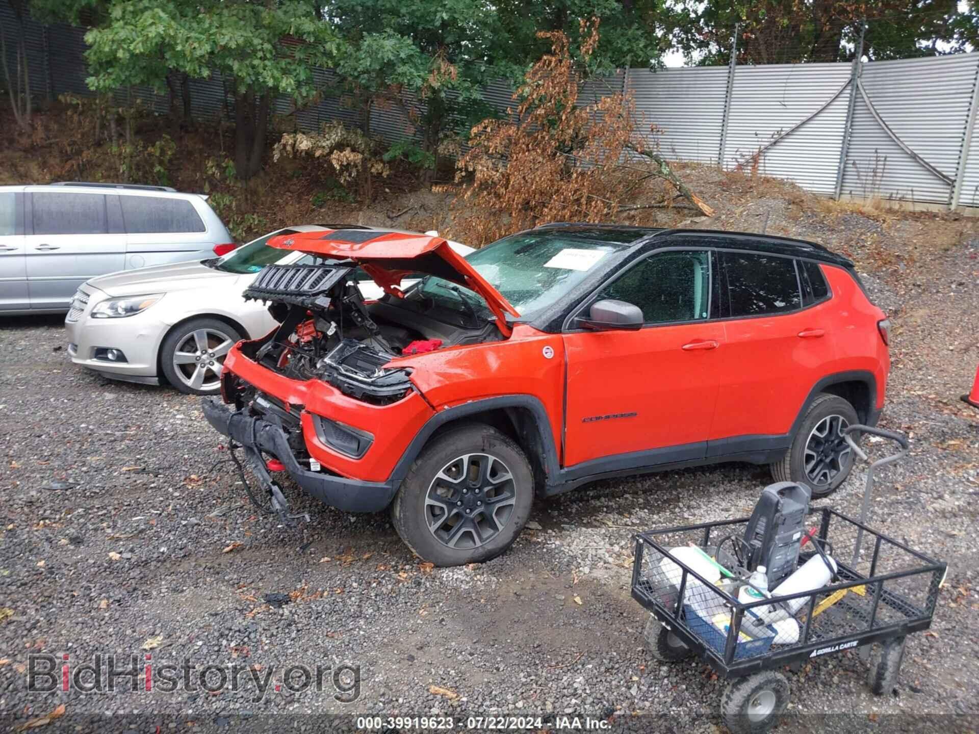 2019 JEEP COMPASS - VIN: 3C4NJDDB7KT800385 - Фото 2
