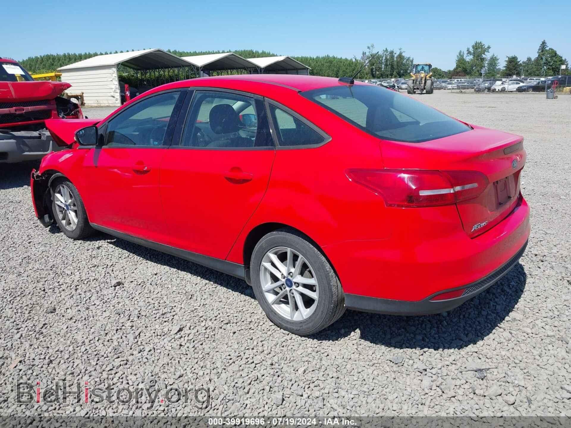 2017 FORD FOCUS - VIN: 1FADP3F2XHL285717 - Фото 3