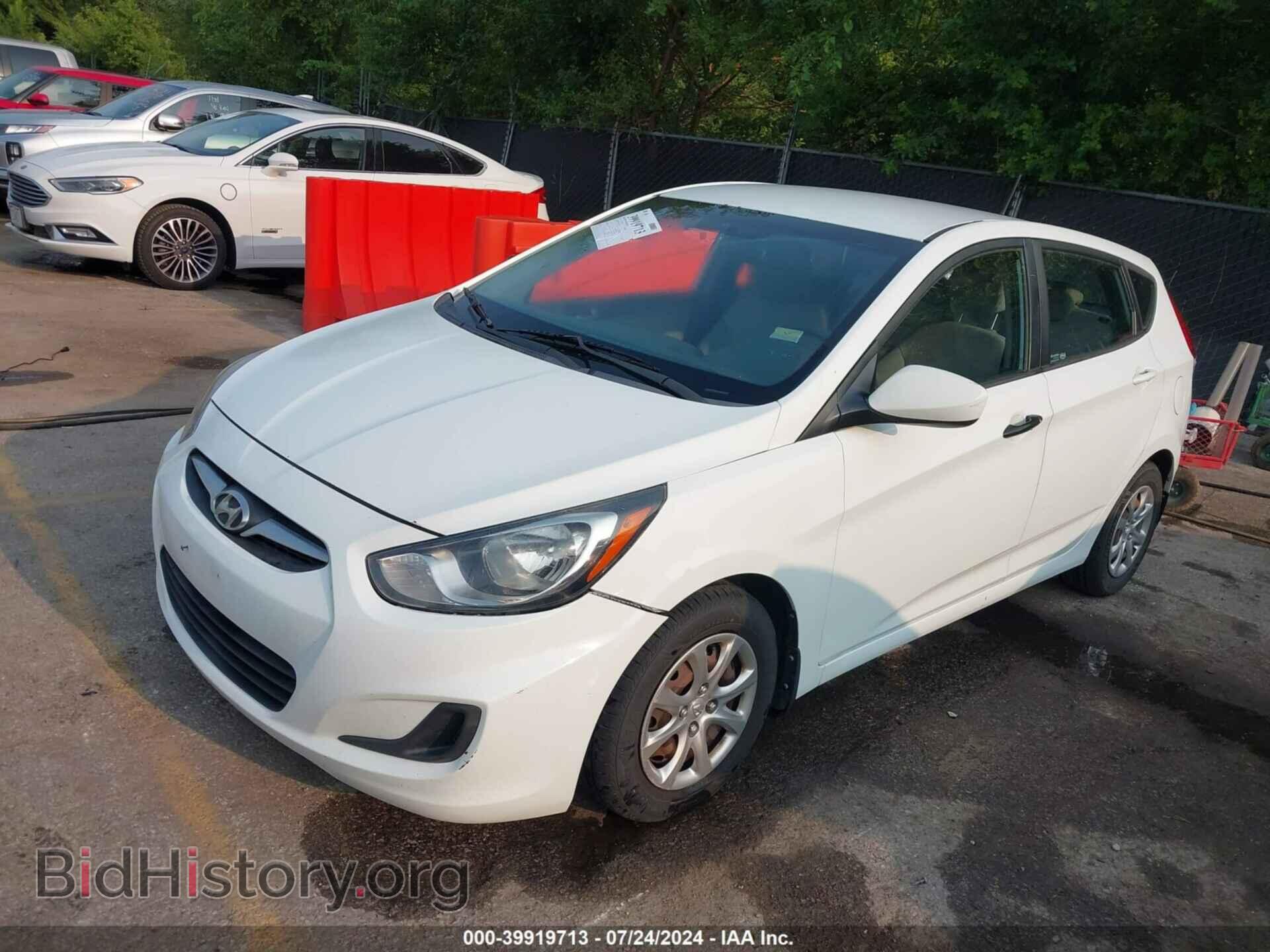 2012 HYUNDAI ACCENT - VIN: KMHCT5AEXCU058895 - Фото 2