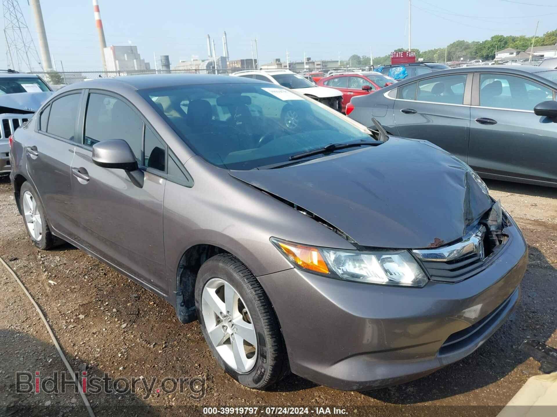 Фотография 19XFB2F59CE023145 - HONDA CIVIC 2012