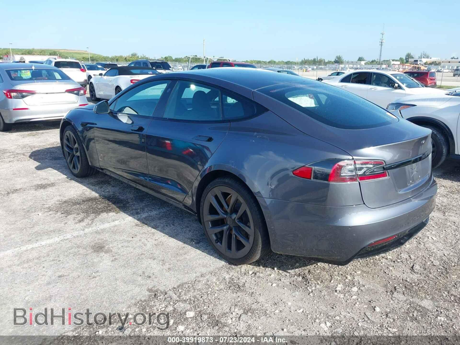 2021 TESLA MODEL S - VIN: 5YJSA1E51MF430059 - Фото 3