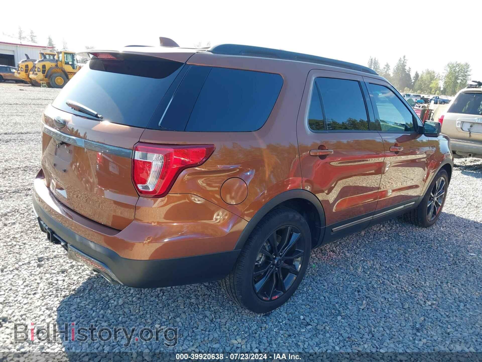 2017 FORD EXPLORER - VIN: 1FM5K7D82HGD12778 - Фото 4