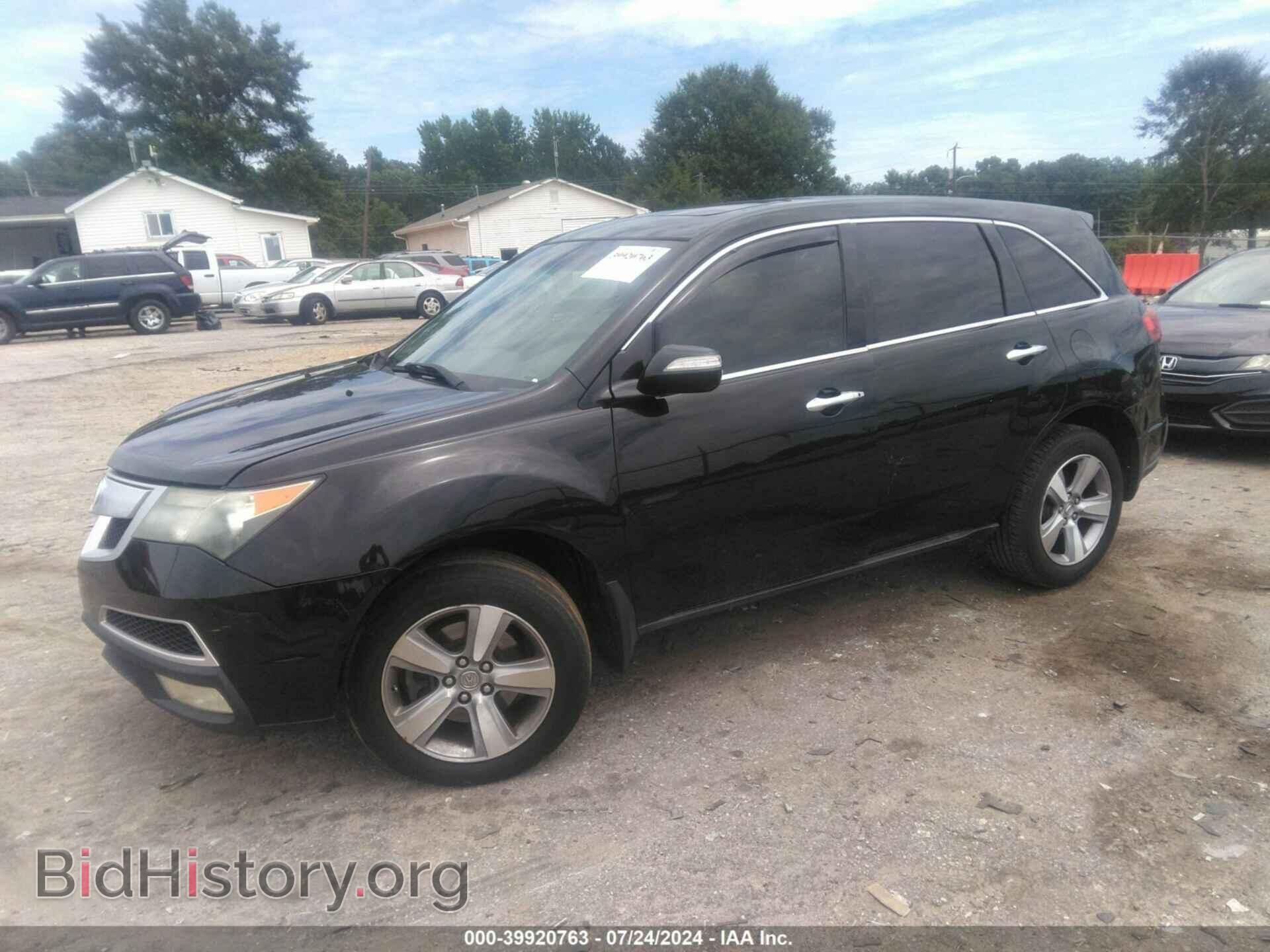 2013 ACURA MDX - VIN: 2HNYD2H2XDH502986 - Фото 2
