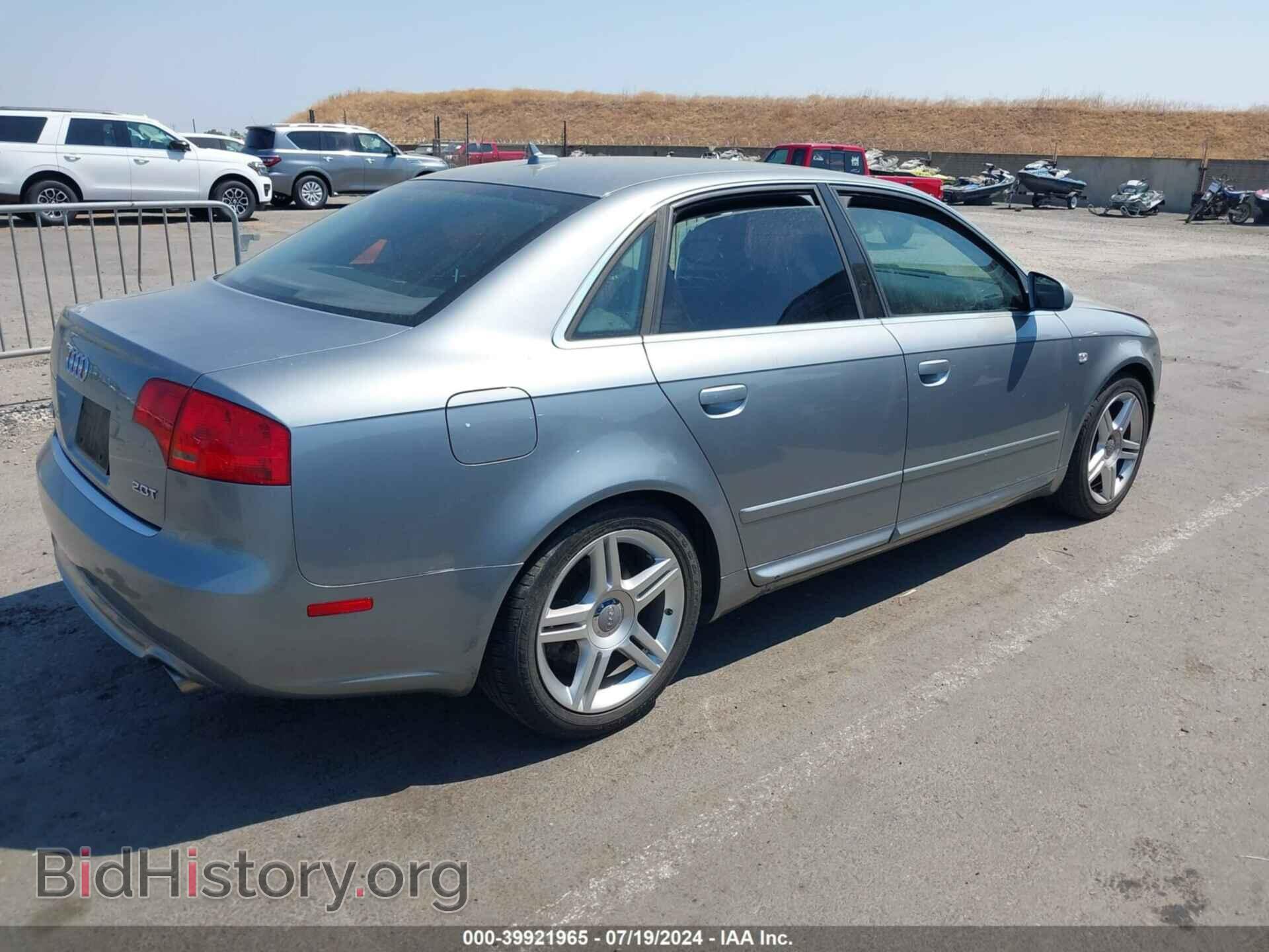 2008 AUDI A4 - VIN: WAUAF78E98A114674 - Фото 4