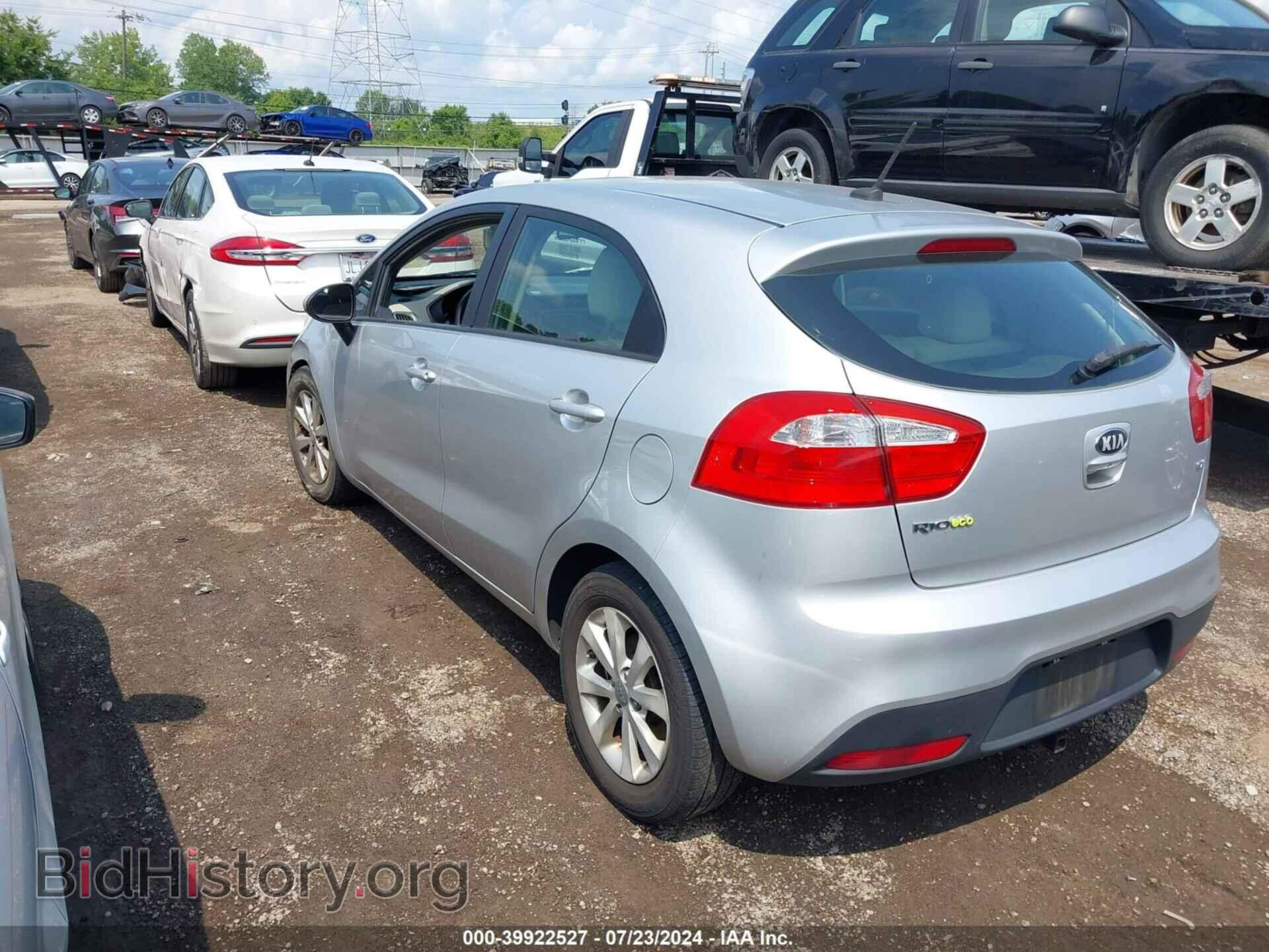 2013 KIA RIO - VIN: KNADN5A31D6195180 - Фото 3
