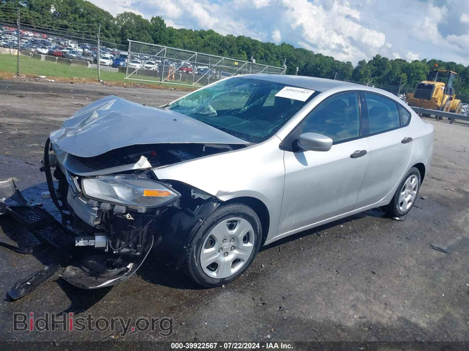 2013 DODGE DART - VIN: 1C3CDFAA9DD225984 - Фото 2