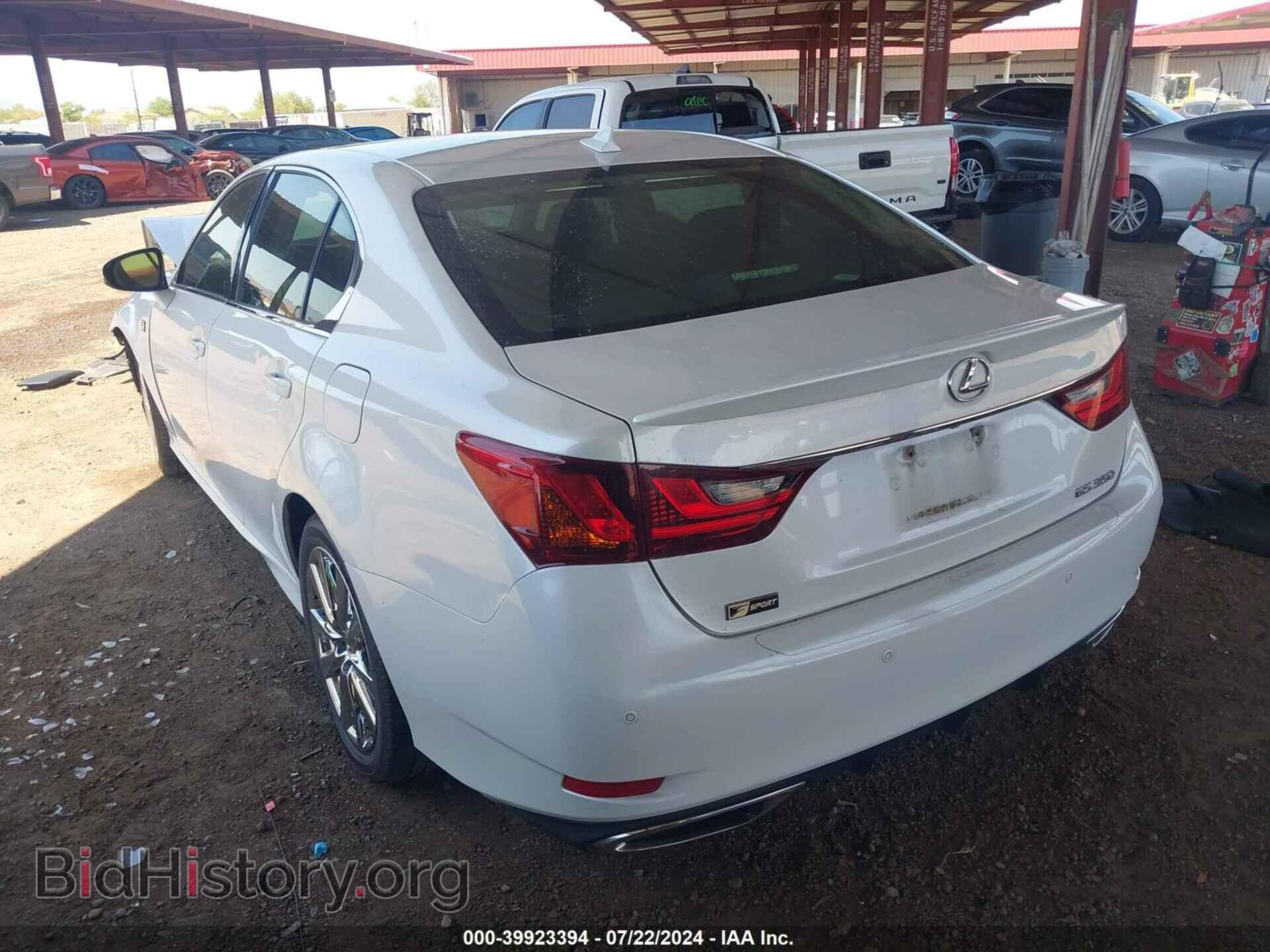 2013 LEXUS GS 350 - VIN: JTHBE1BL8D5026859 - Фото 3