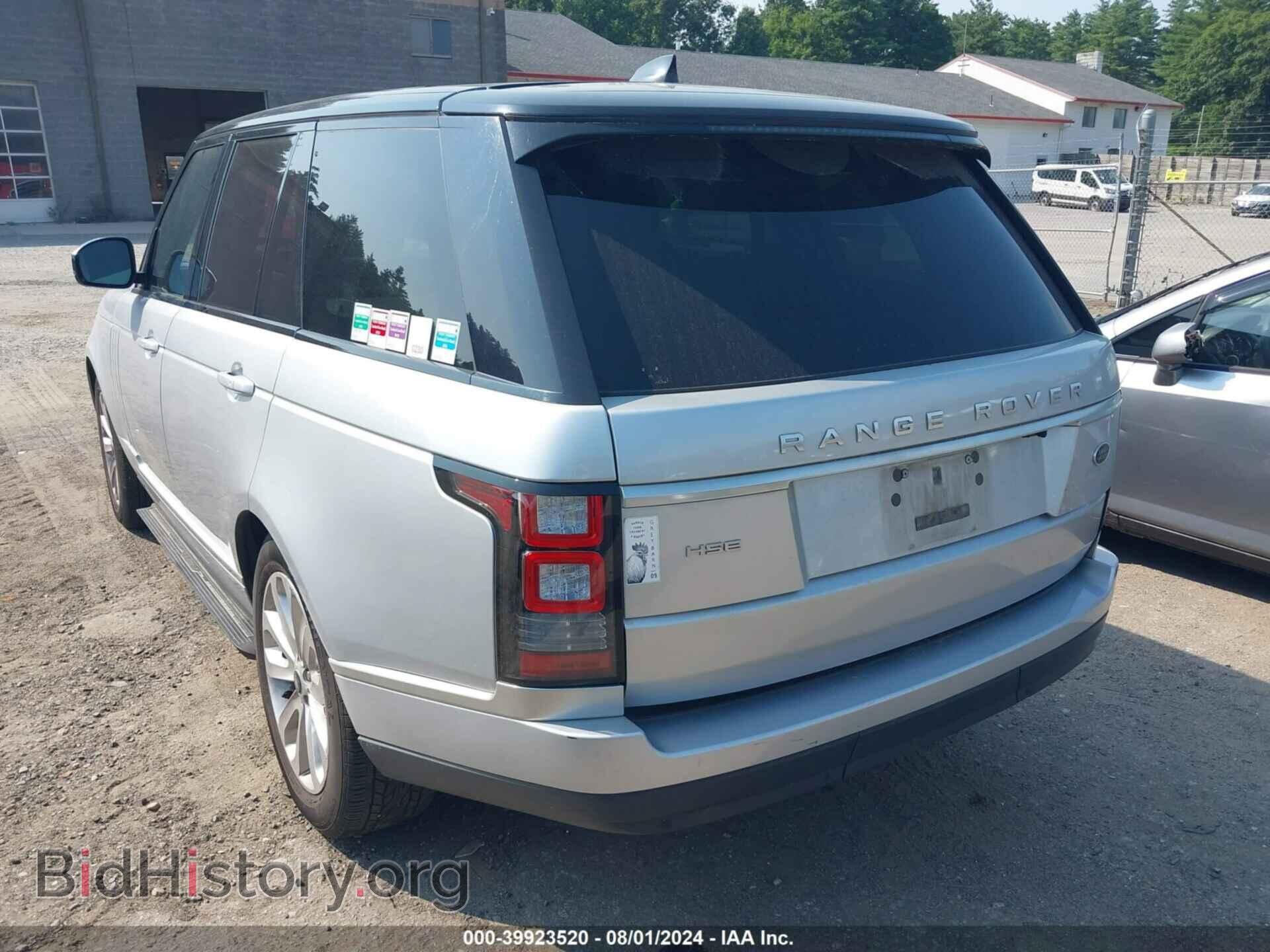 2017 LAND ROVER RANGE ROVER - VIN: SALGS2FV7HA345452 - Фото 3