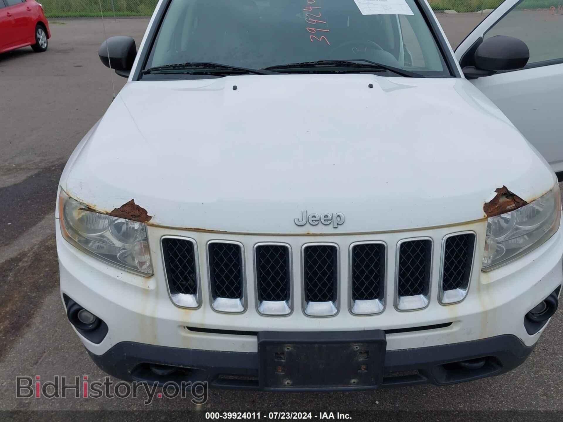 2012 JEEP COMPASS - VIN: 1C4NJDEB2CD558370 - Фото 6