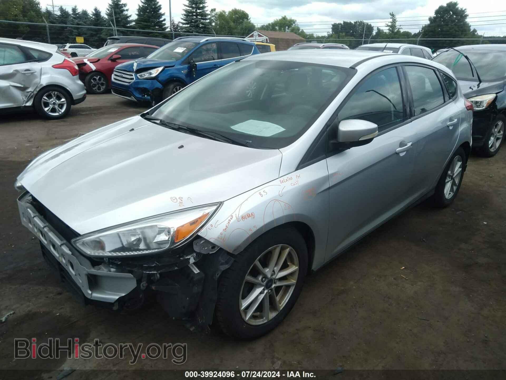 2017 FORD FOCUS - VIN: 1FADP3K29HL286363 - Фото 2
