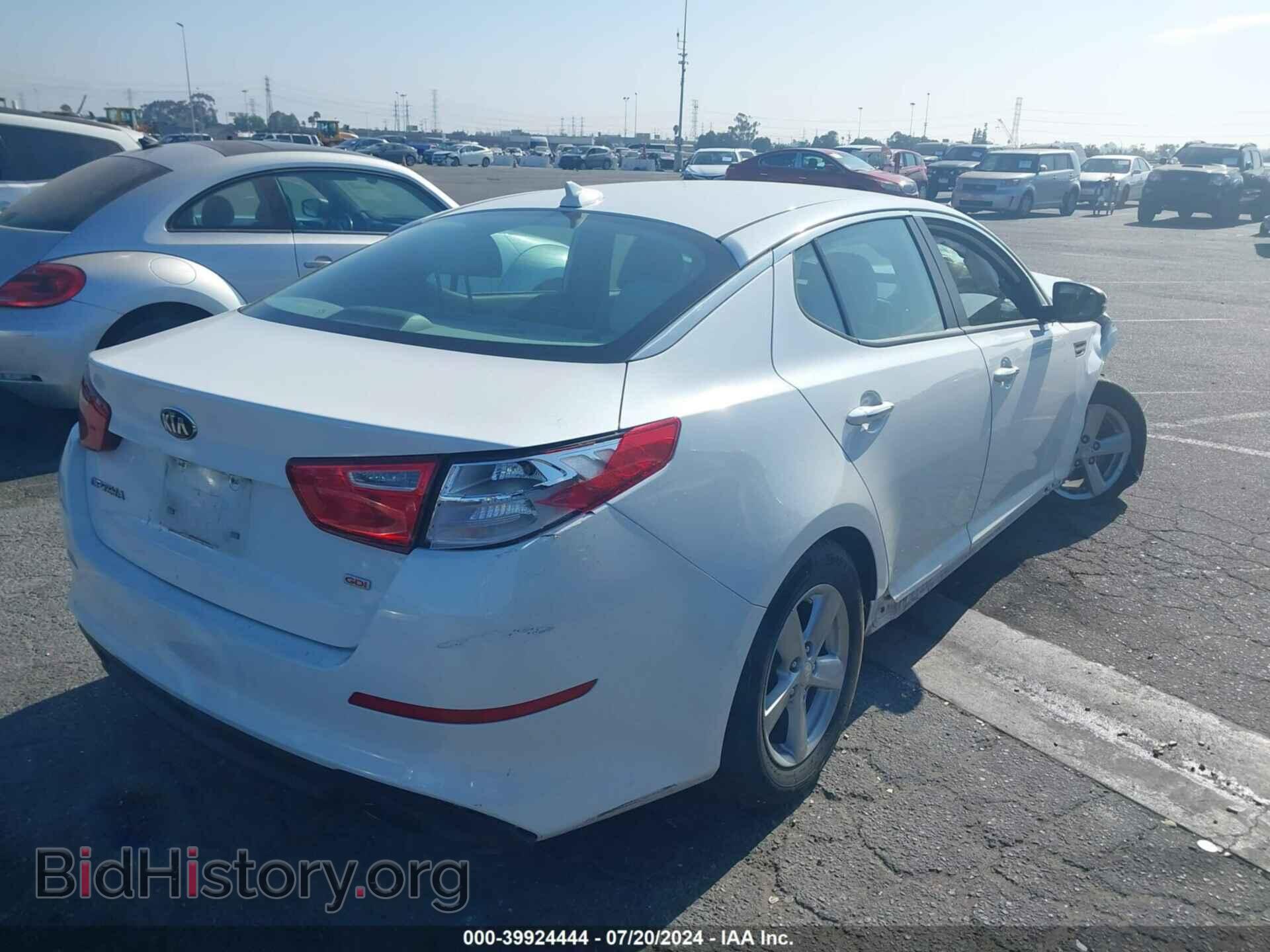2014 KIA OPTIMA - VIN: 5XXGM4A76EG321942 - Фото 4