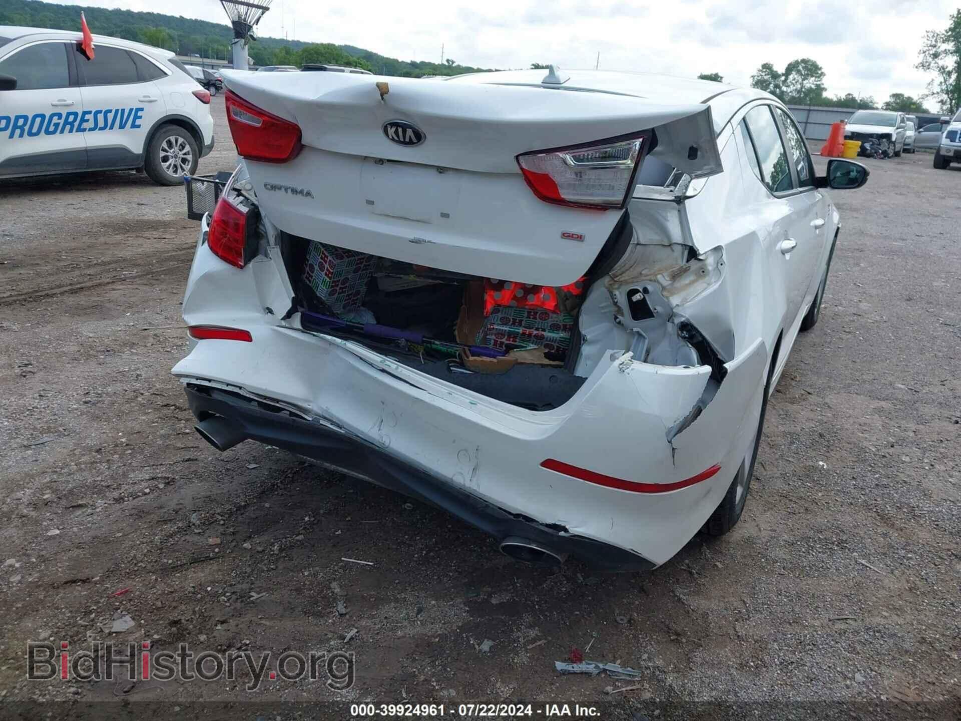 2015 KIA OPTIMA - VIN: 5XXGM4A70FG366702 - Фото 6