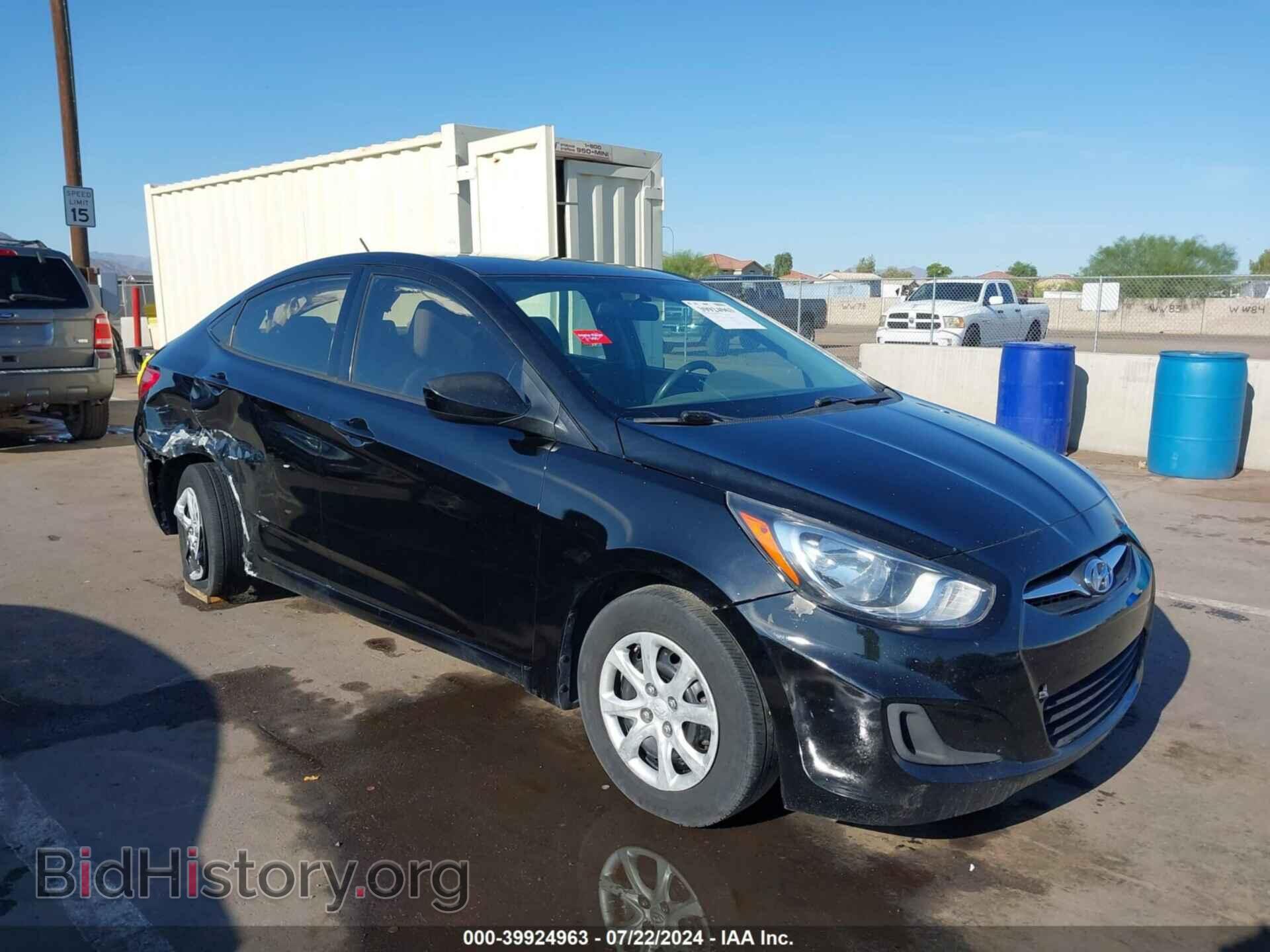 Фотография KMHCT4AE8CU143423 - HYUNDAI ACCENT 2012