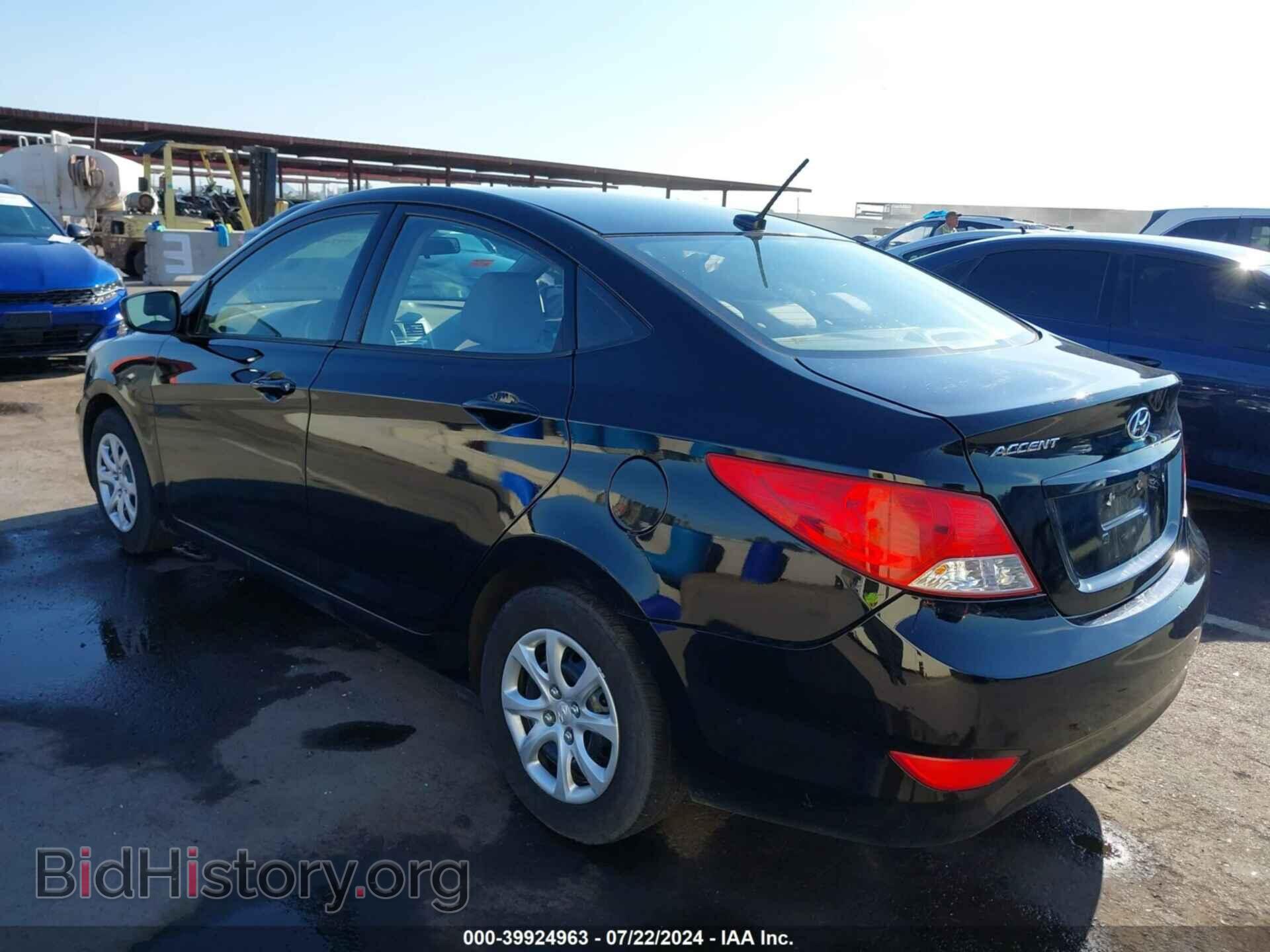 2012 HYUNDAI ACCENT - VIN: KMHCT4AE8CU143423 - Фото 3