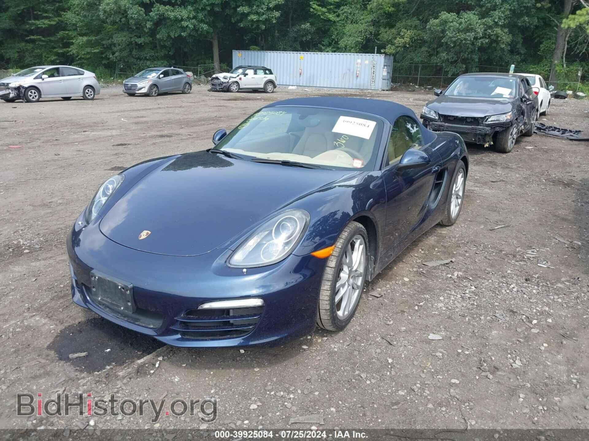 2013 PORSCHE BOXSTER - VIN: WP0CA2A80DK112415 - Фото 2