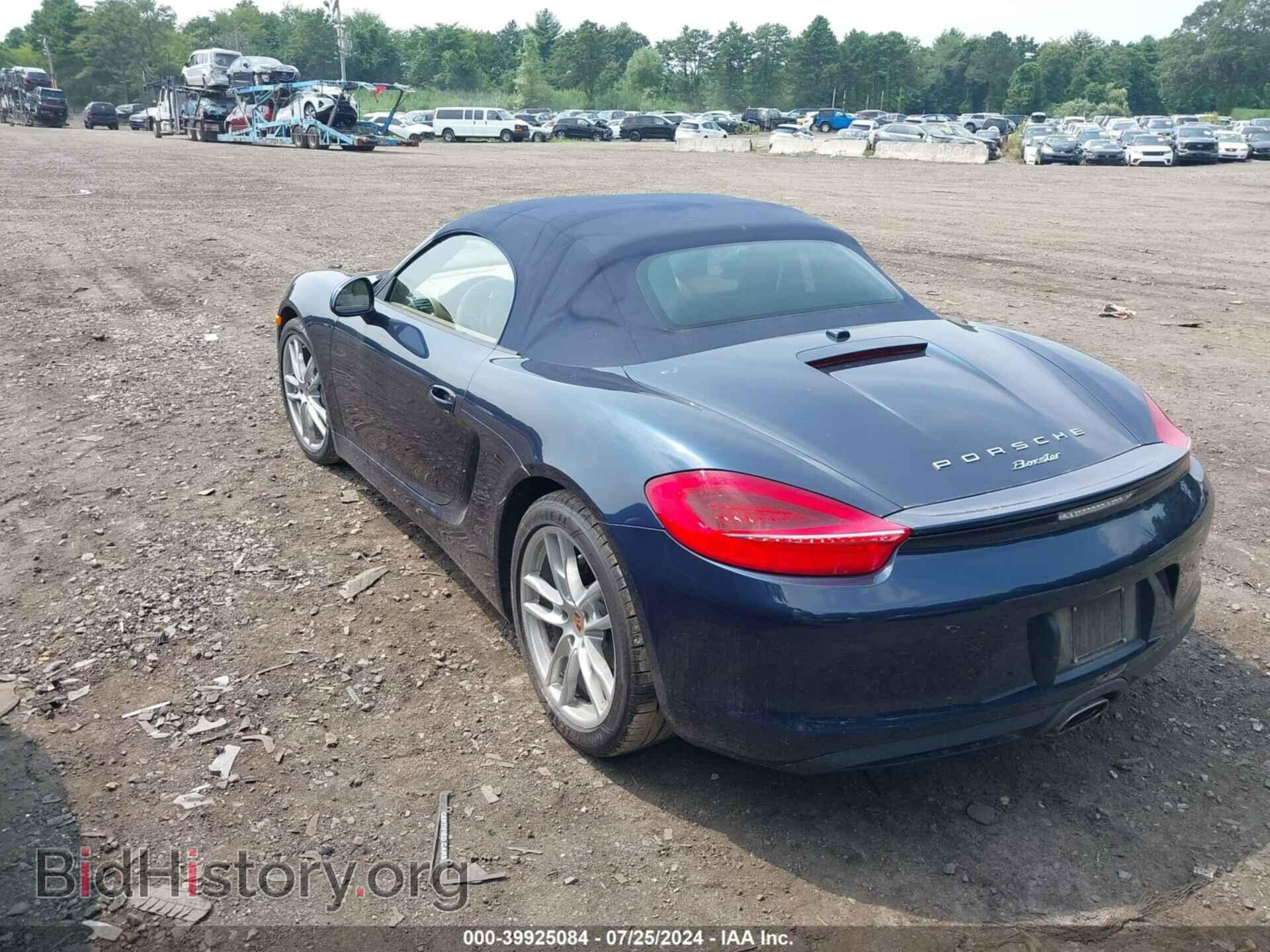 2013 PORSCHE BOXSTER - VIN: WP0CA2A80DK112415 - Фото 3