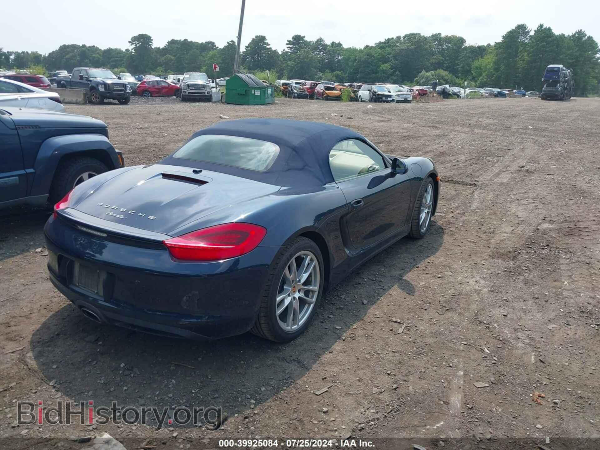 2013 PORSCHE BOXSTER - VIN: WP0CA2A80DK112415 - Фото 4