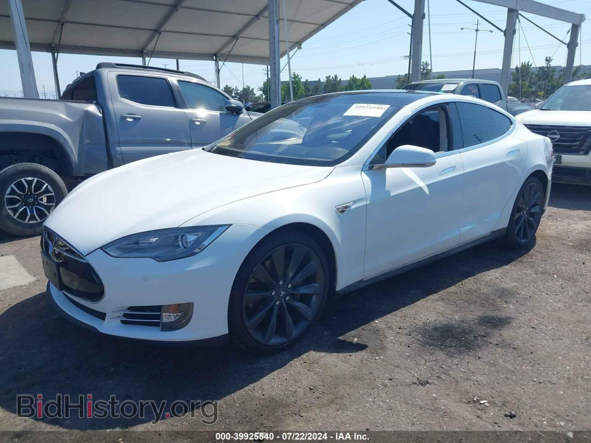 2014 TESLA MODEL S - VIN: 5YJSA1H1XEFP36798 - Photo 2