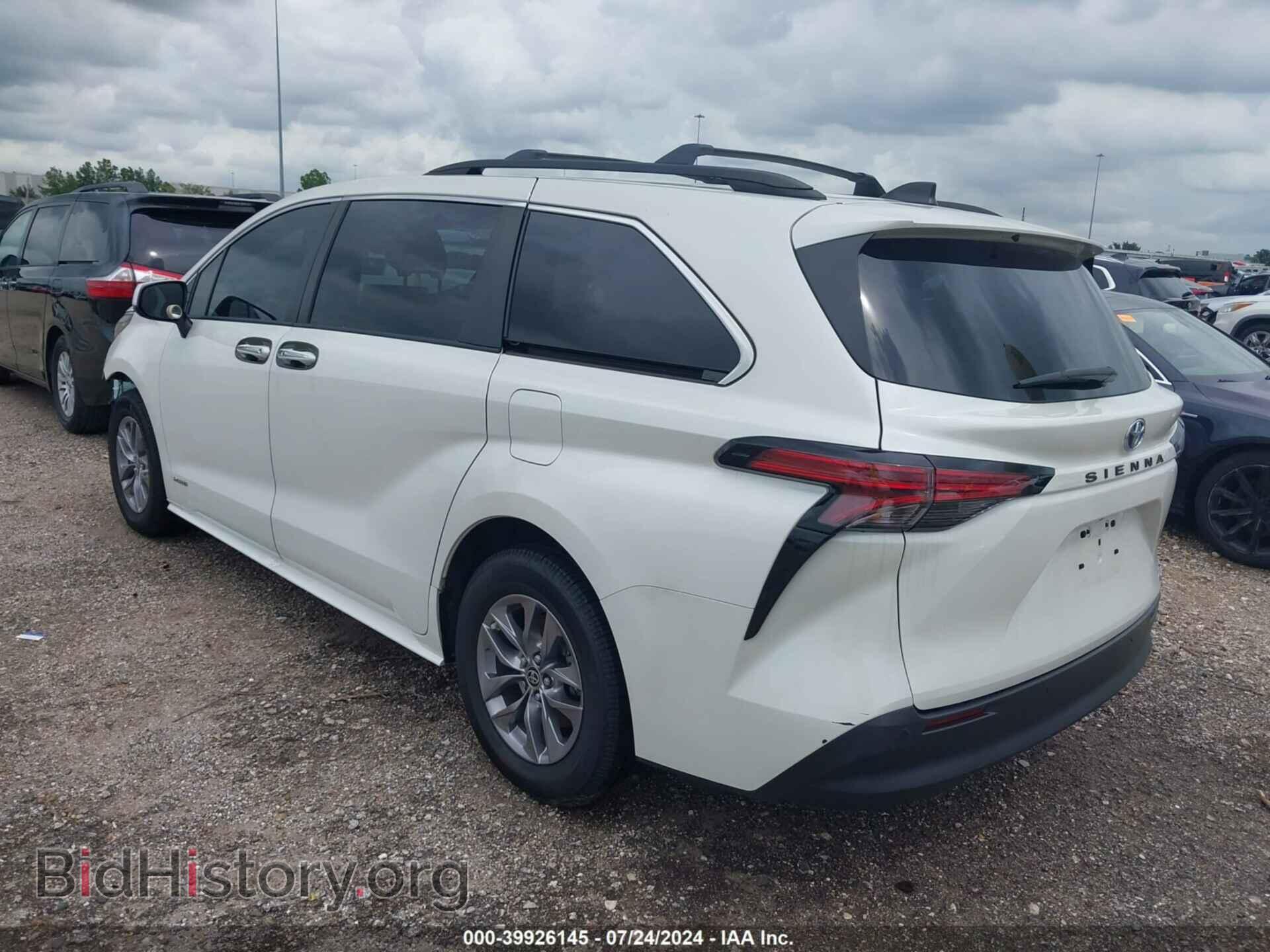 2021 TOYOTA SIENNA - VIN: 5TDYRKEC5MS032386 - Фото 3
