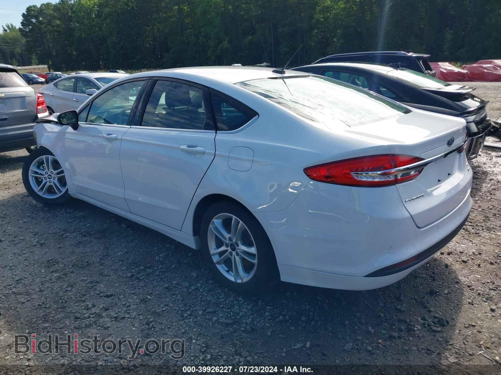 2018 FORD FUSION - VIN: 3FA6P0HD6JR157715 - Фото 3