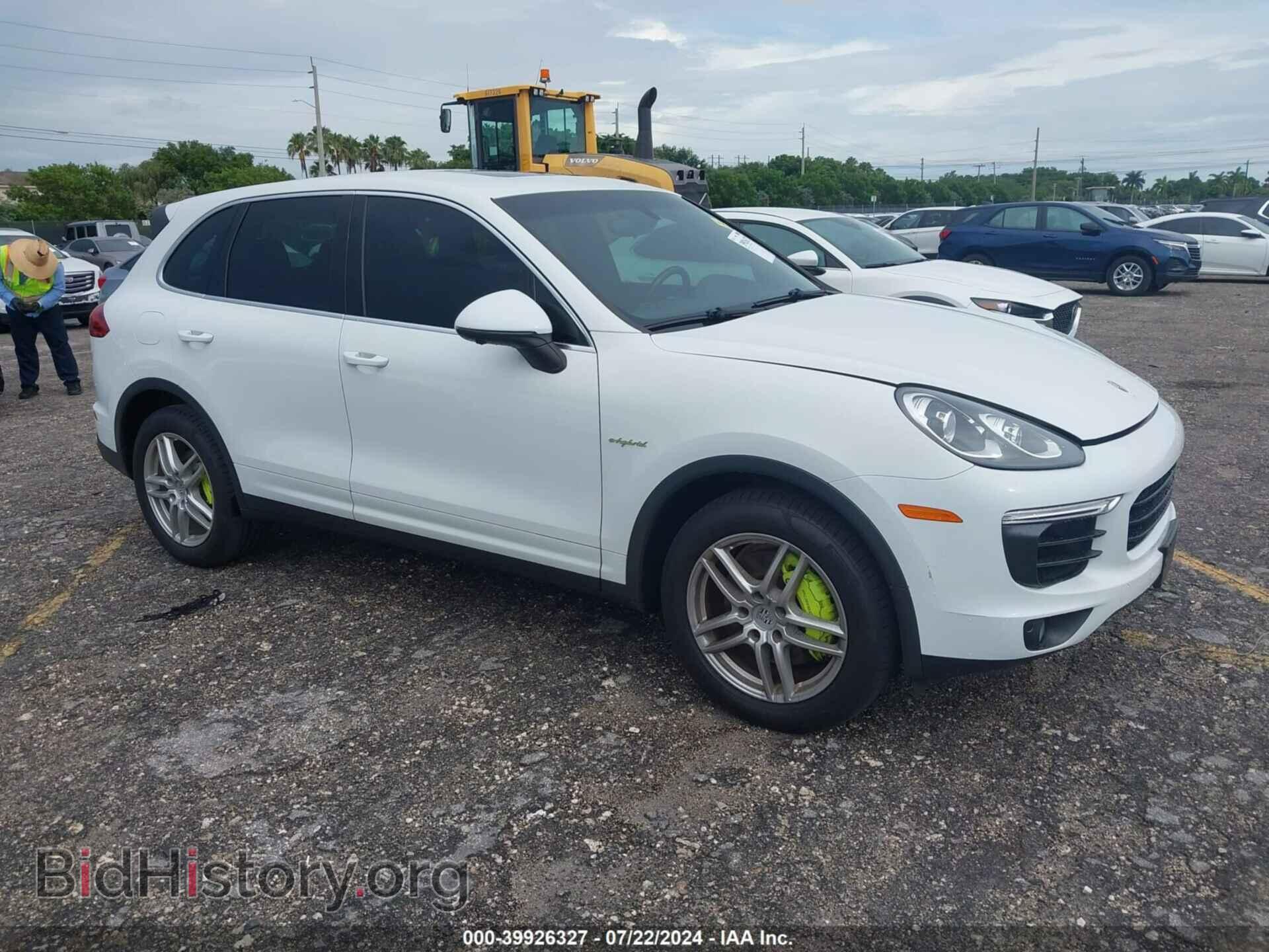 Фотография WP1AE2A24GLA60808 - PORSCHE CAYENNE E-HYBRID 2016