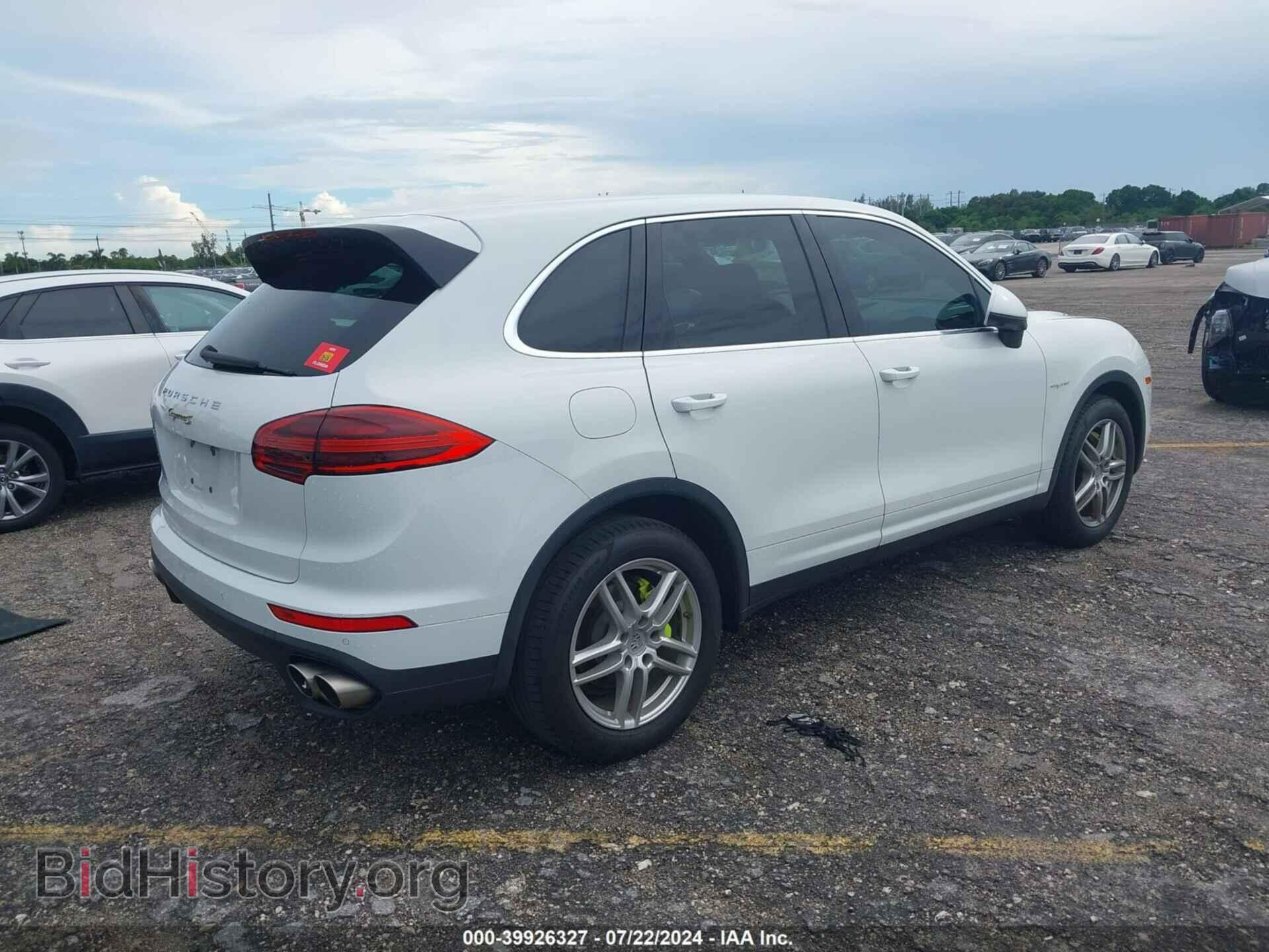2016 PORSCHE CAYENNE E-HYBRID - VIN: WP1AE2A24GLA60808 - Фото 4
