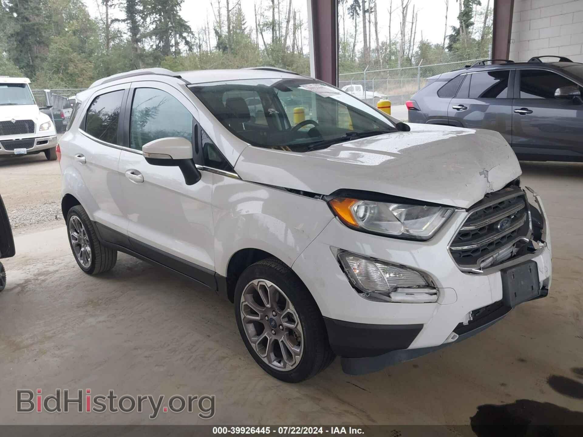 Фотография MAJ6S3KL2KC277771 - FORD ECOSPORT 2019