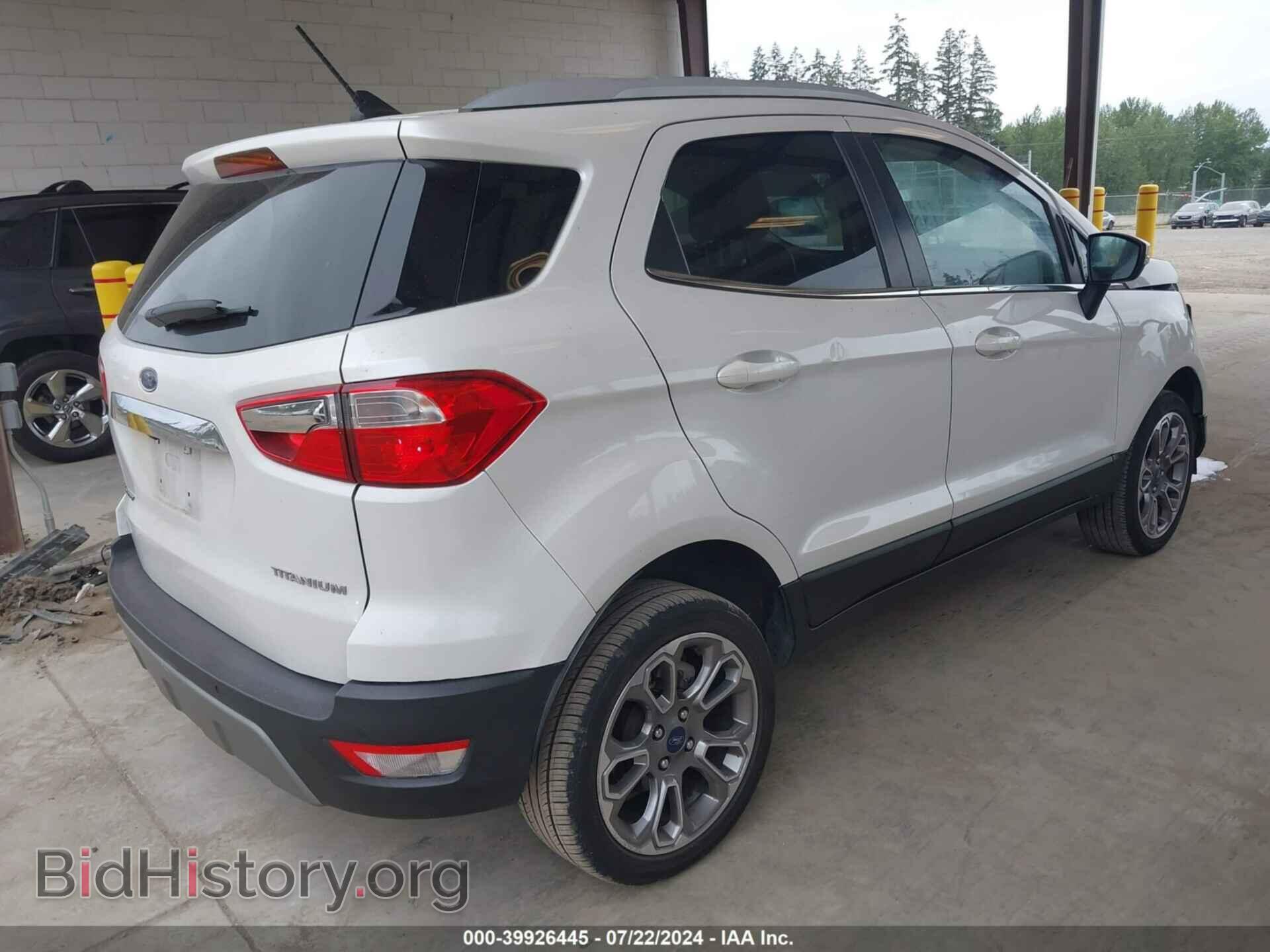 2019 FORD ECOSPORT - VIN: MAJ6S3KL2KC277771 - Фото 4