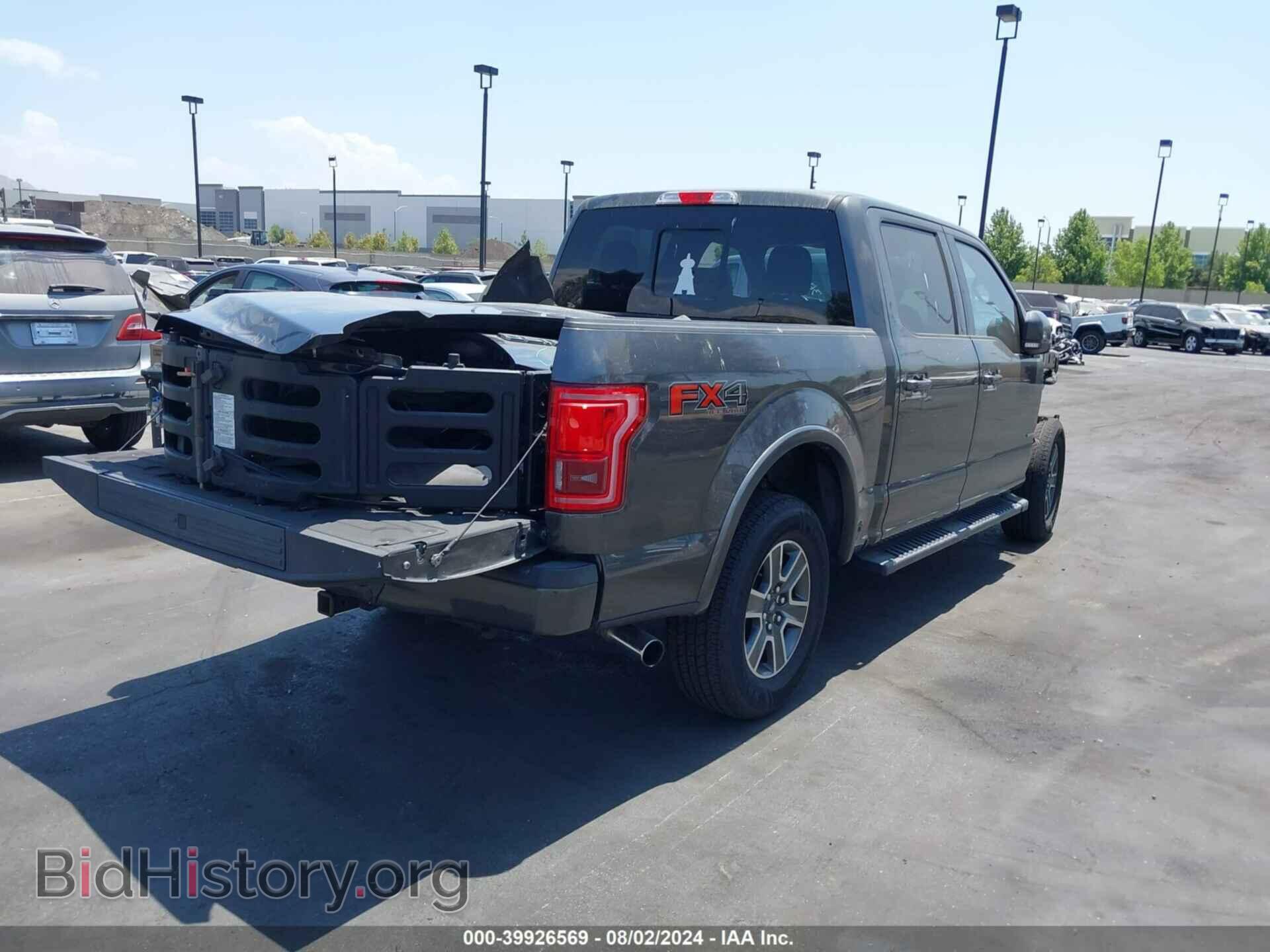 2016 FORD F-150 - VIN: 1FTEW1EP1GFB70522 - Фото 4