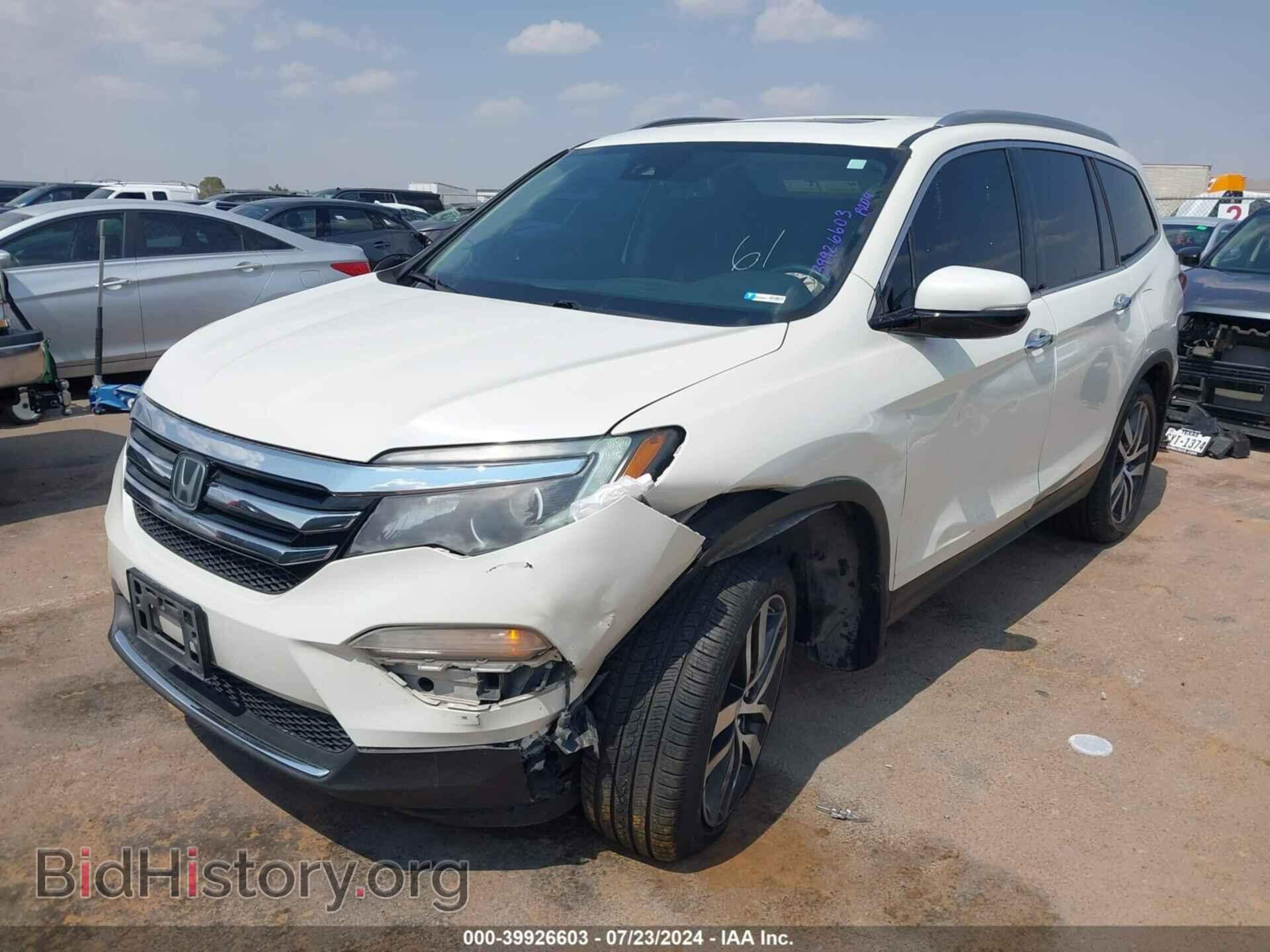 2018 HONDA PILOT - VIN: 5FNYF6H04JB010655 - Фото 2
