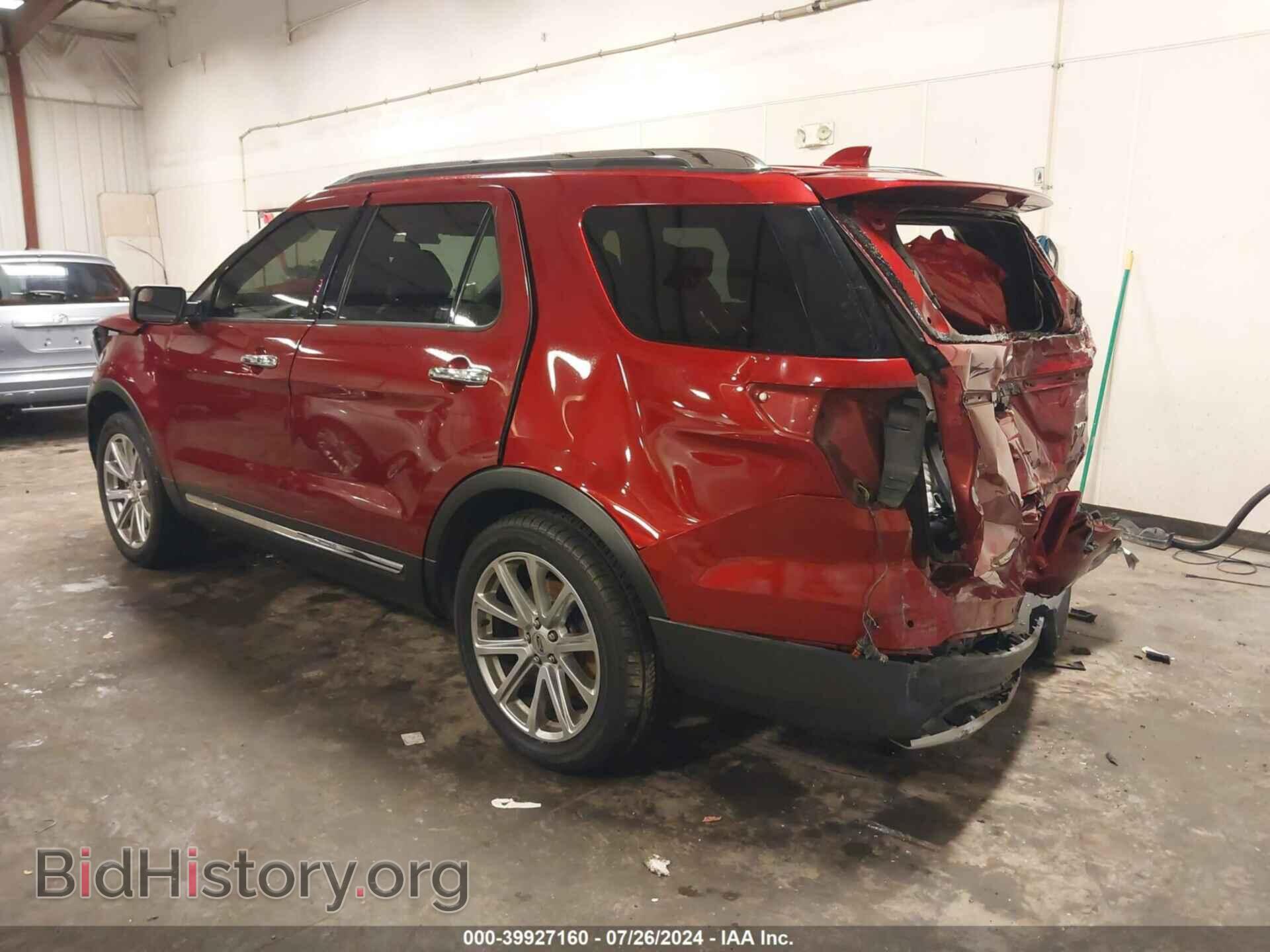 2017 FORD EXPLORER - VIN: 1FM5K8F87HGC35828 - Фото 3