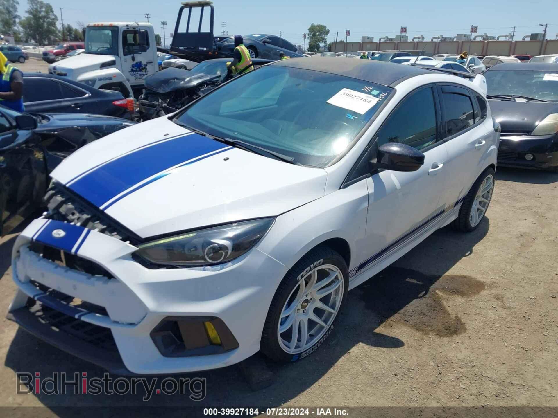 2017 FORD FOCUS RS - VIN: WF0DP3TH4H4124838 - Фото 2