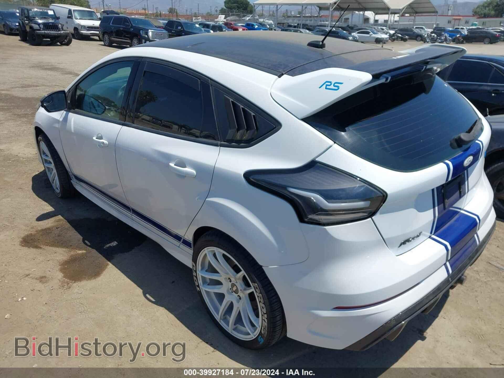2017 FORD FOCUS RS - VIN: WF0DP3TH4H4124838 - Фото 3