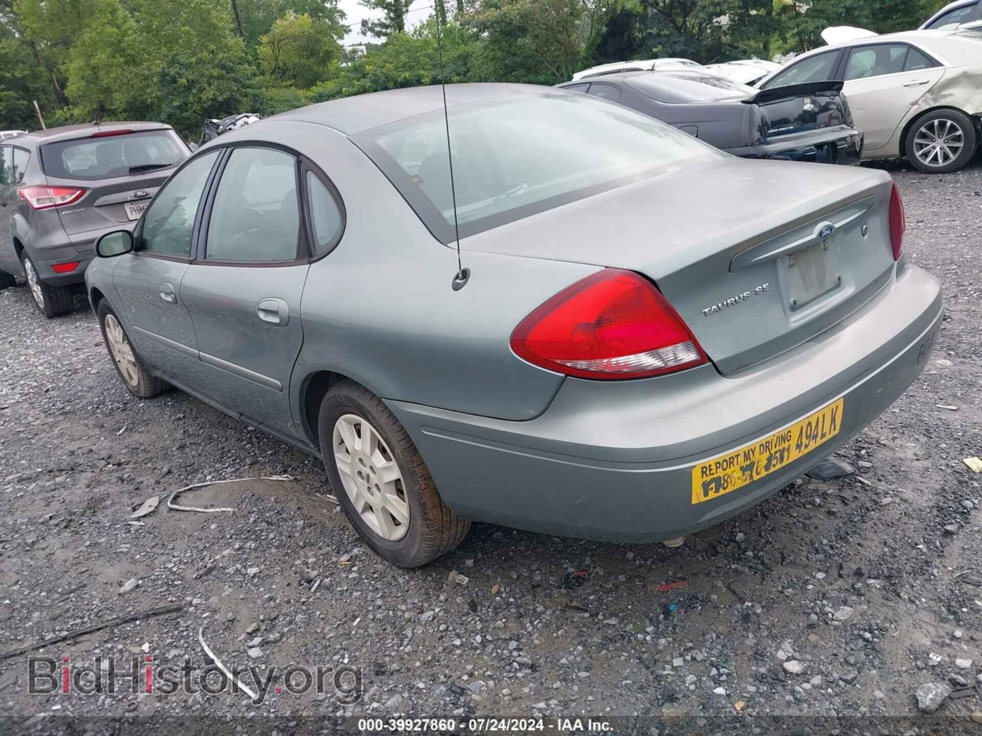 2007 FORD TAURUS - VIN: 1FAFP53U07A158589 - Фото 3