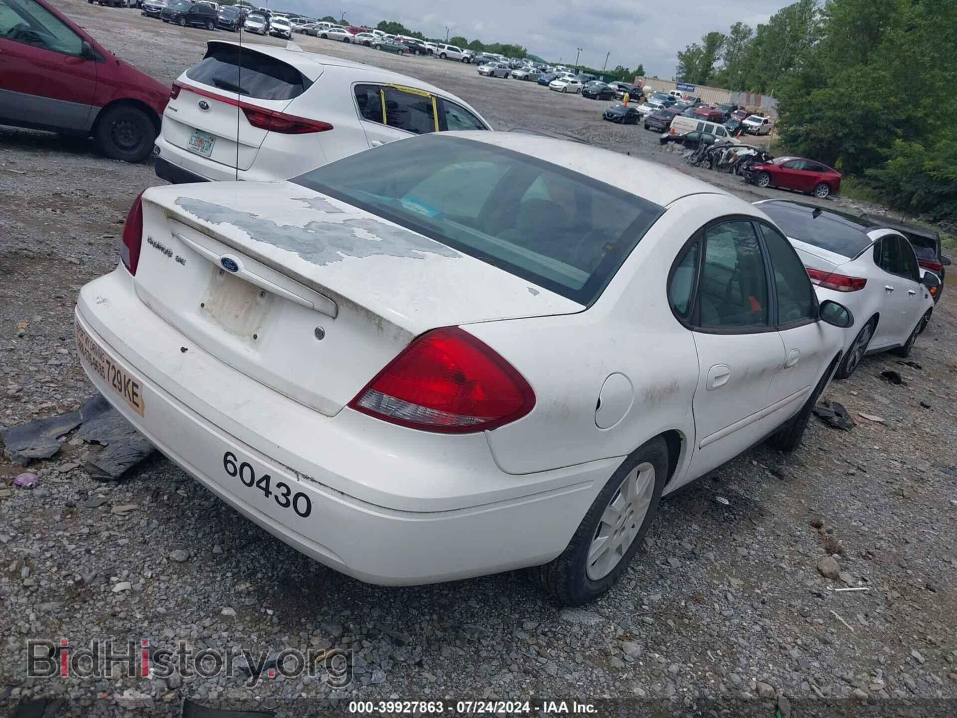 2007 FORD TAURUS - VIN: 1FAFP53U87A158890 - Фото 4