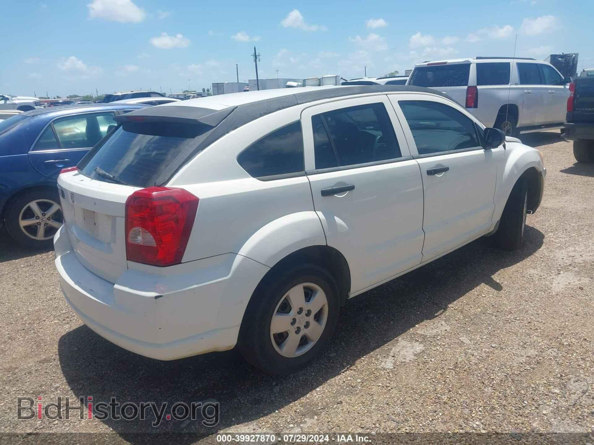 2008 DODGE CALIBER - VIN: 1B3HB28B08D738420 - Фото 4