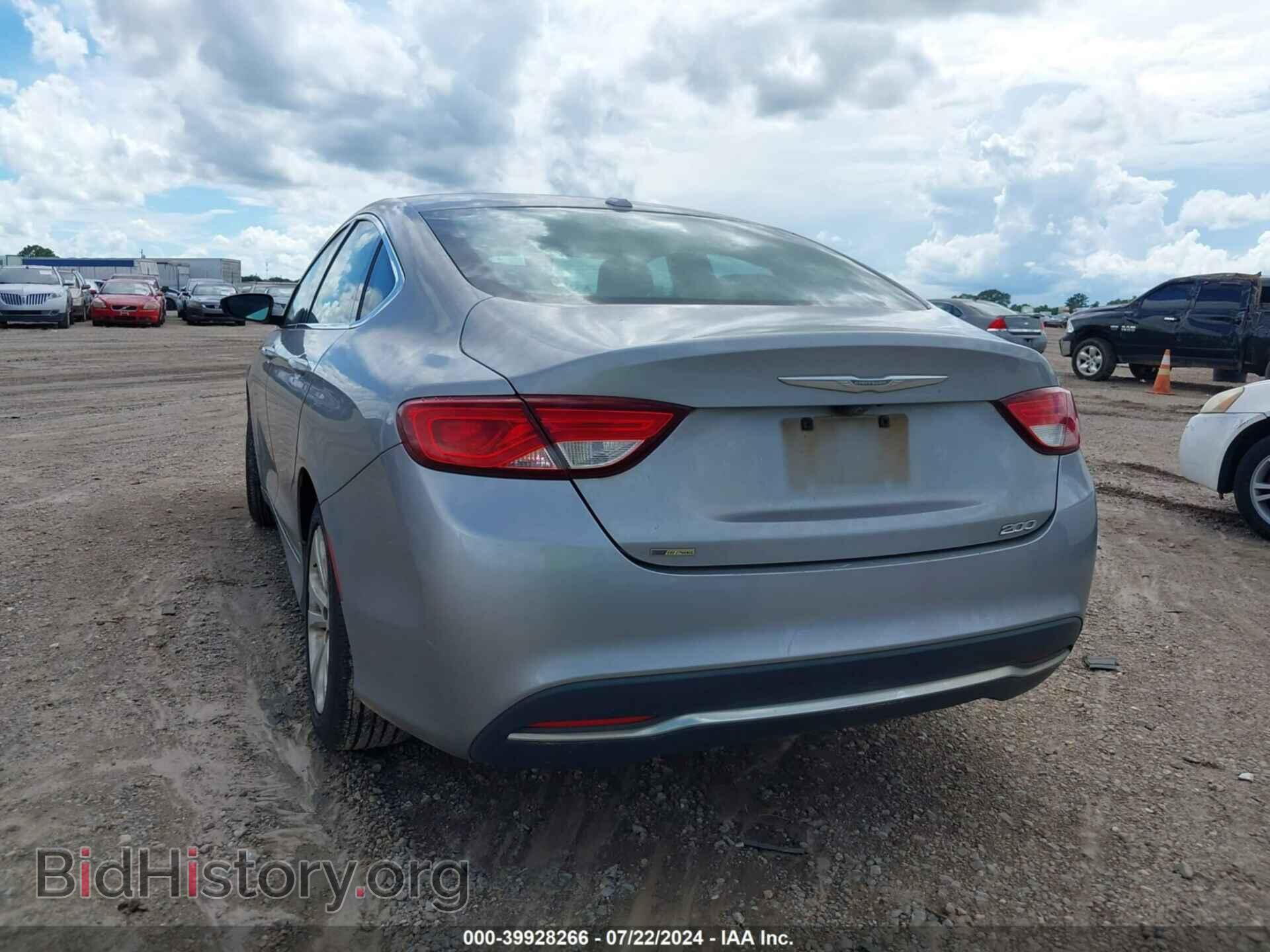 2015 CHRYSLER 200 - VIN: 1C3CCCAB9FN621226 - Фото 3