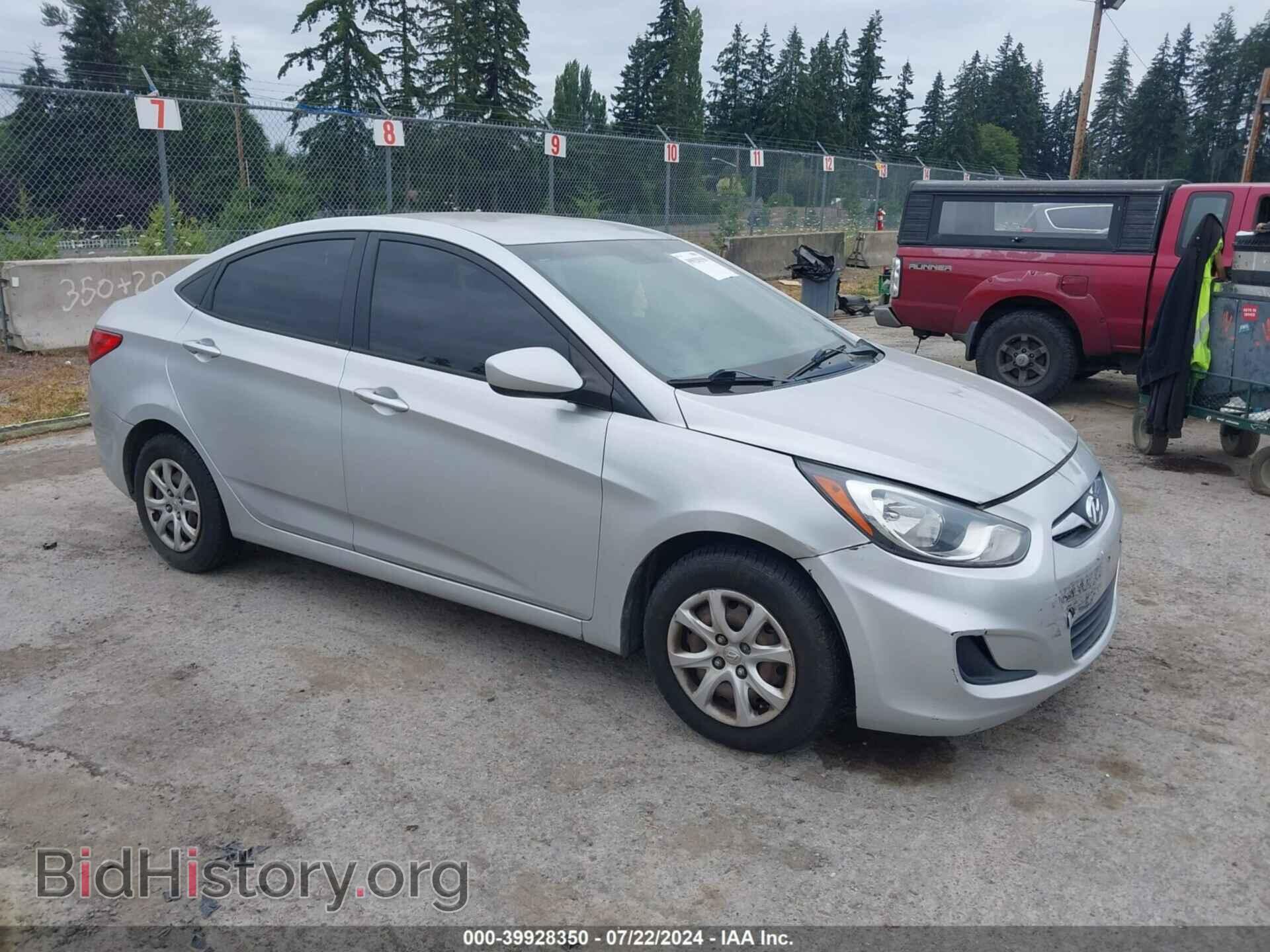 Фотография KMHCT4AE5CU256147 - HYUNDAI ACCENT 2012